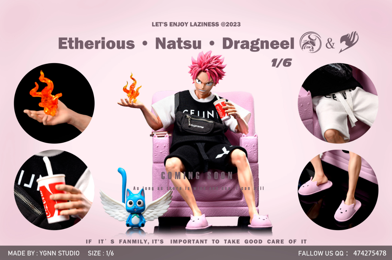 【In stock】1/6 Scale Etherious • Natsu • Dragneel-FAIRY TAIL-YGNN Studio