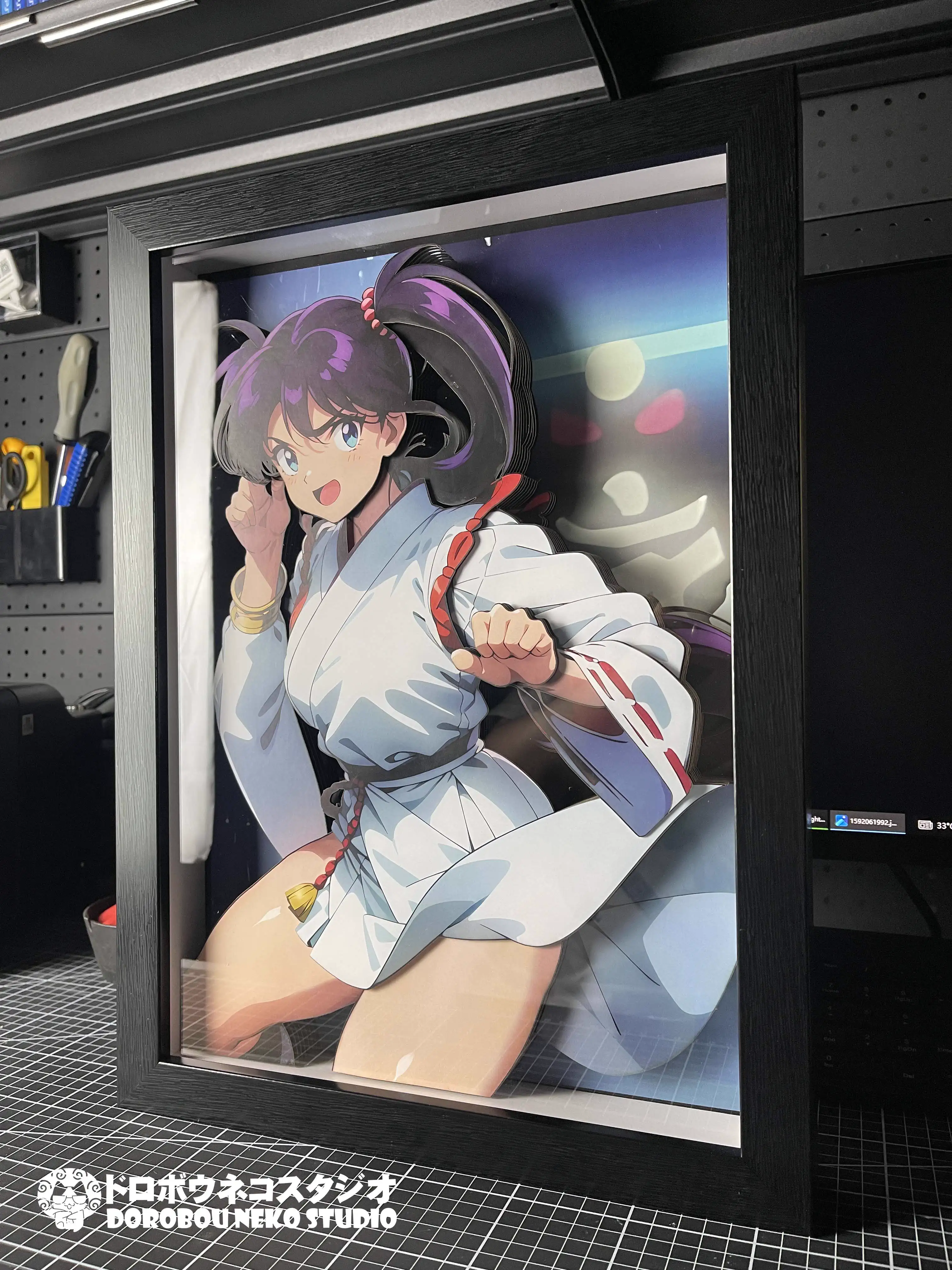 【In stock】DSMG-068 Decorative Painting of えんのちあき-Kishin Douji ZENKI-Dorobou Neko Studio