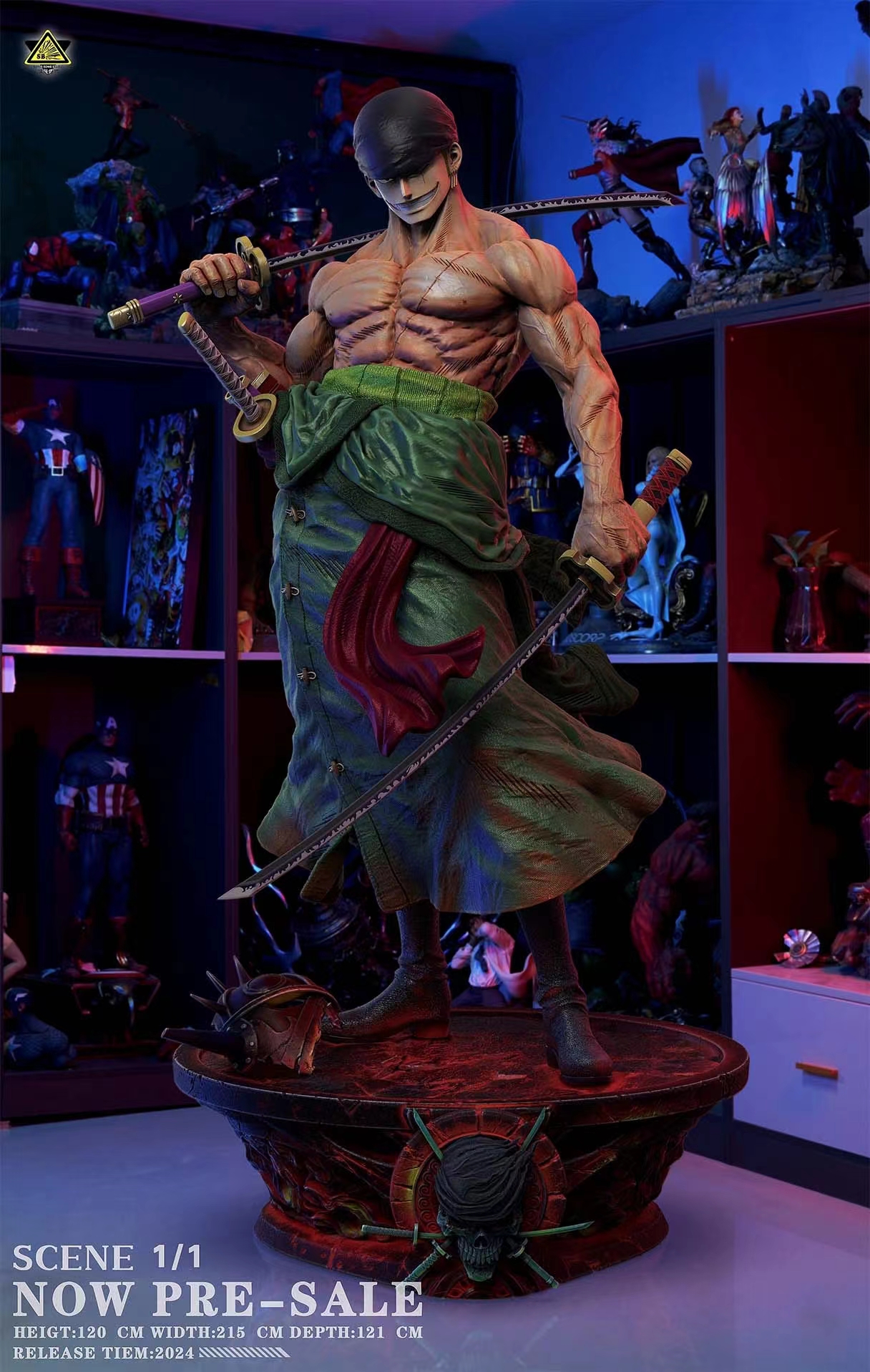 【Pre-sale】1/1 Scale Zoro-SuperBomb Studio