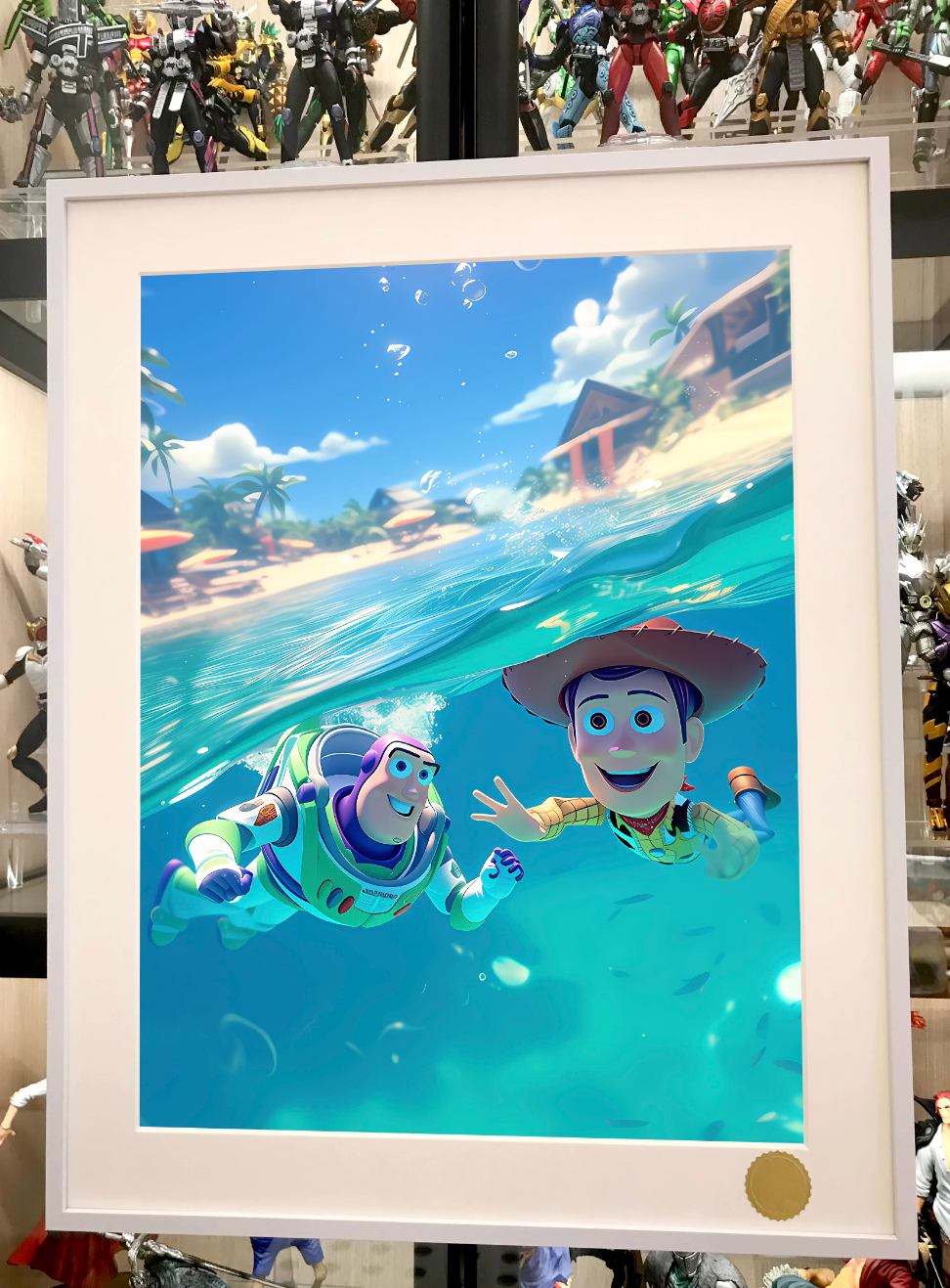 【Pre-sale】Decorative Painting of Woody & Buzz Lightyear-Toy Story-XingKong Studio