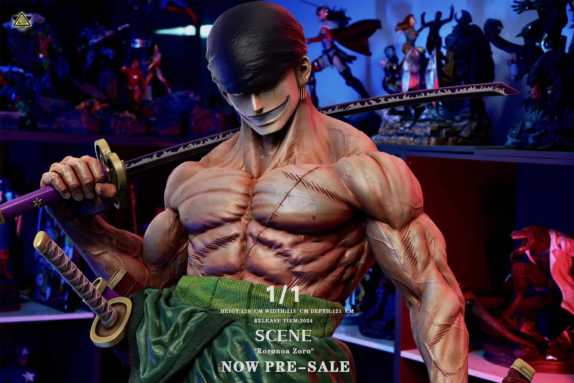 【Pre-sale】1/1 Scale Zoro-SuperBomb Studio