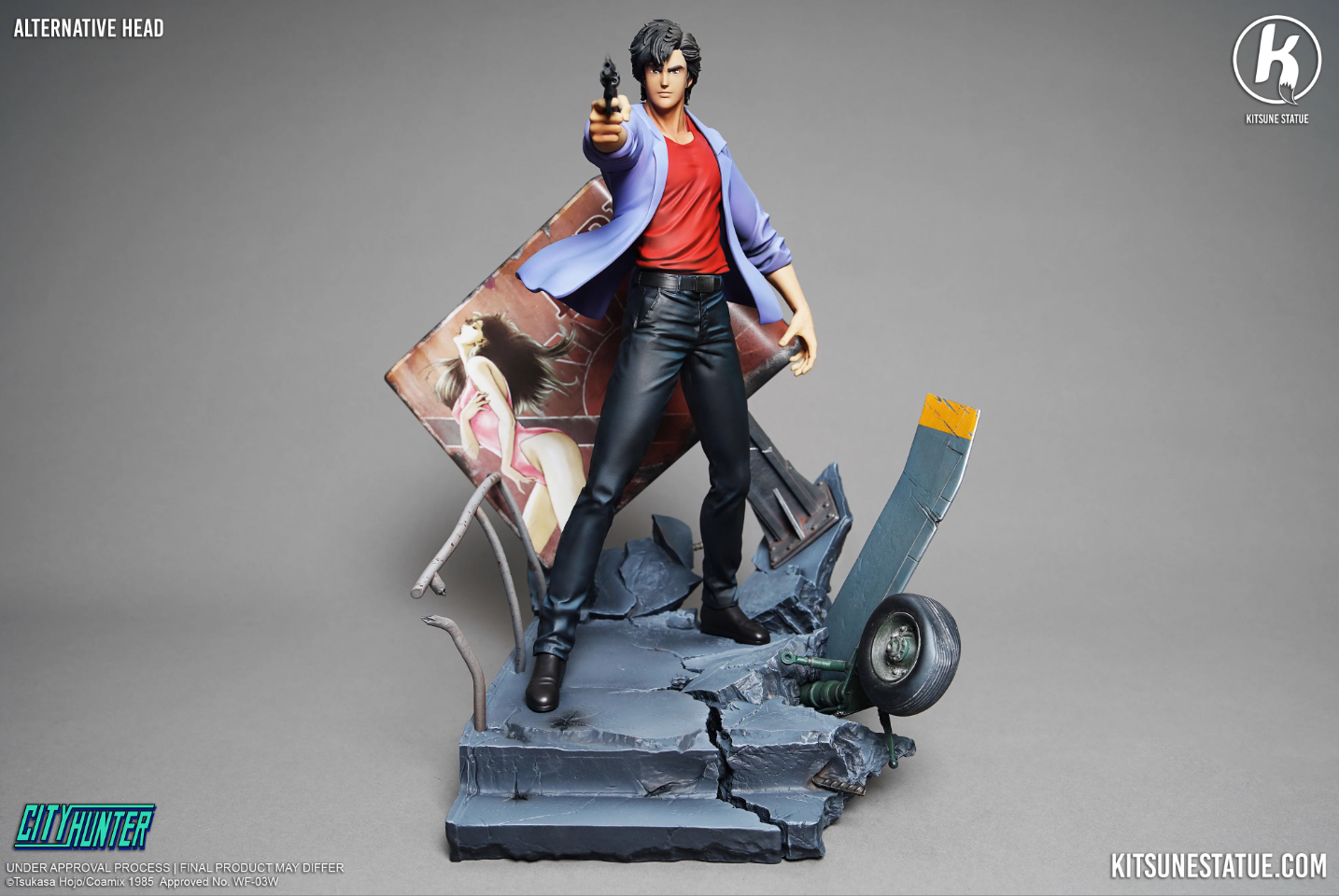 【In stock】1/6 Scale Saeba Ryō-City Hunter-Kitsune Statue