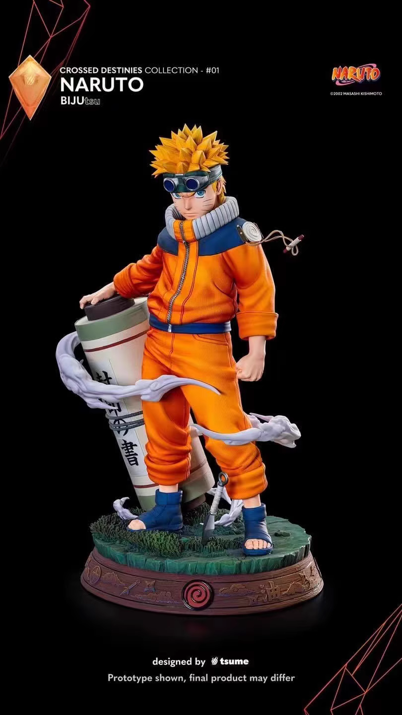 【Pre-sale】1/4 Scale Uchiha Sasuke & Uzumaki Naruto-TSUME BIJUtsu studio