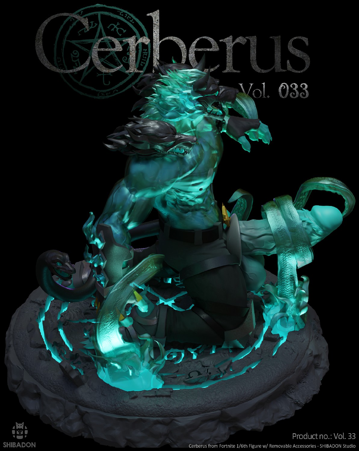 【Sold out】1/6 Scale Cerberus-Other Series-Shibadon Studio