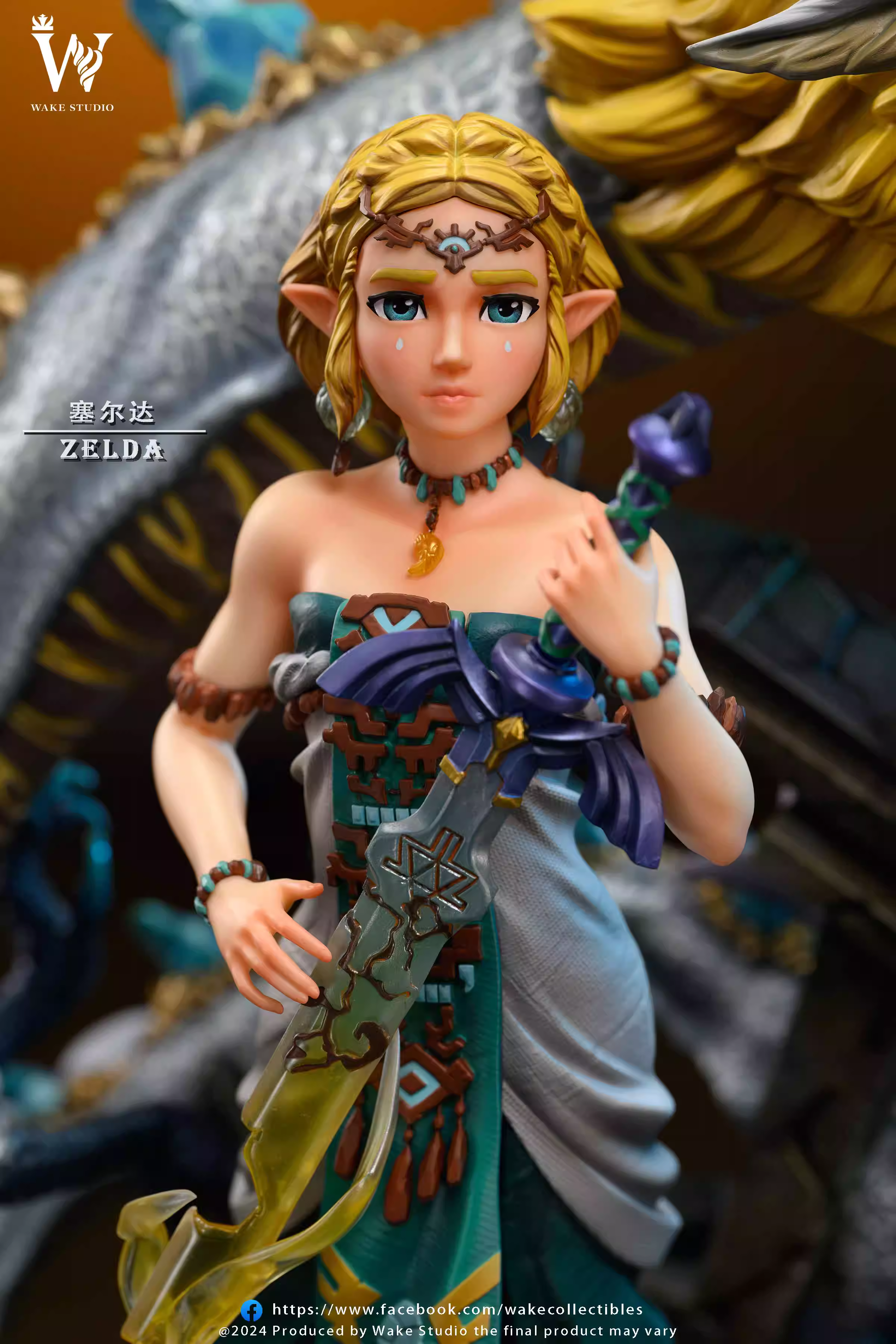 【Few left】1/6 Scale Princess Zelda-The Legend of Zelda-Wake Studio