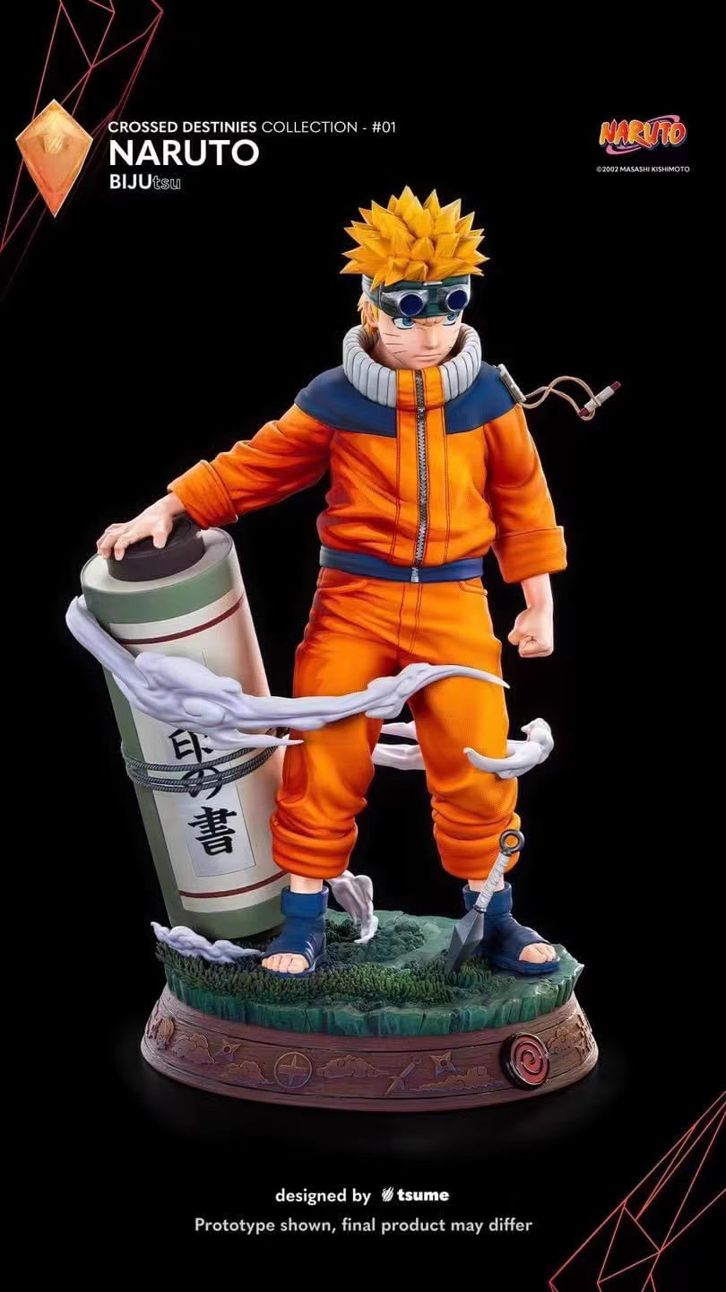 【Pre-sale】1/4 Scale Uchiha Sasuke & Uzumaki Naruto-TSUME BIJUtsu studio