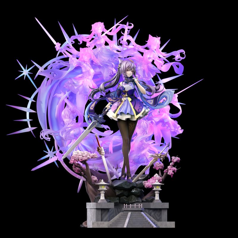 【Sold out】1/6 Scale A Version KeQing-Genshin Impact-LouLan studio