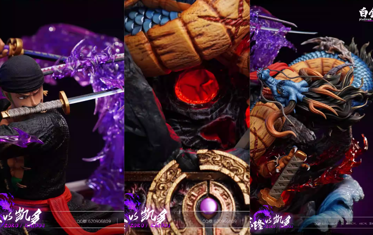 【Pre-sale】Zoro VS Kaidou-Platinum Nature Studio