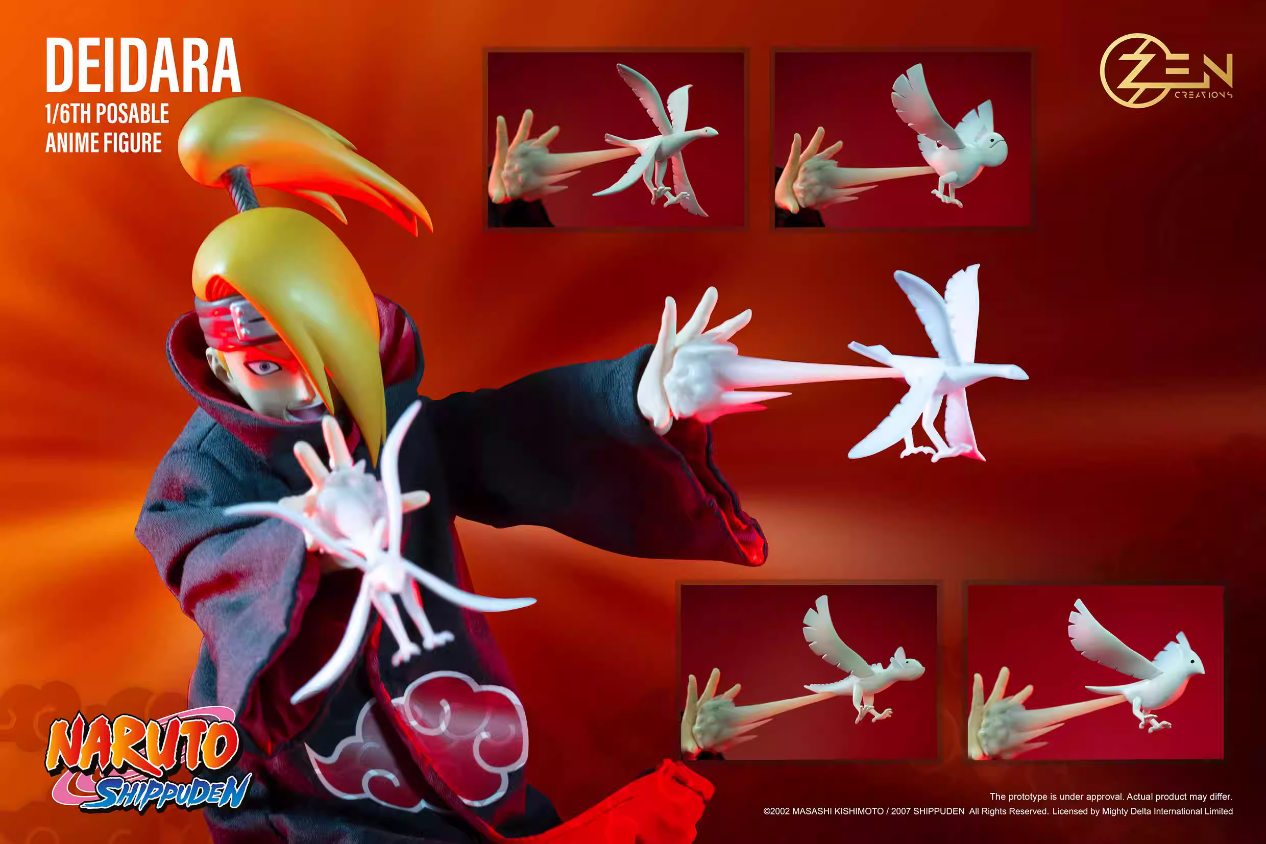 【Pre-sale】1/6 Scale Deidara-Zen Creations Studio