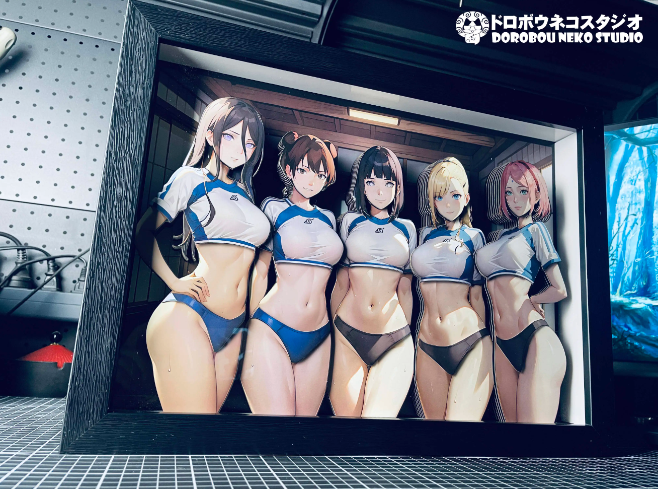 【In stock】DSMP-001 Decorative Painting of Girls-Dorobou Neko Studio