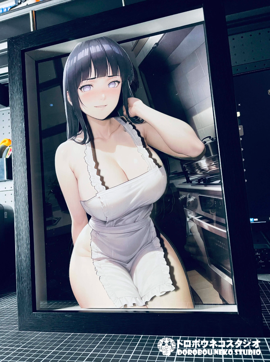 【In stock】DSMG-069 Decorative Painting of Hyūga Hinata-Dorobou Neko Studio