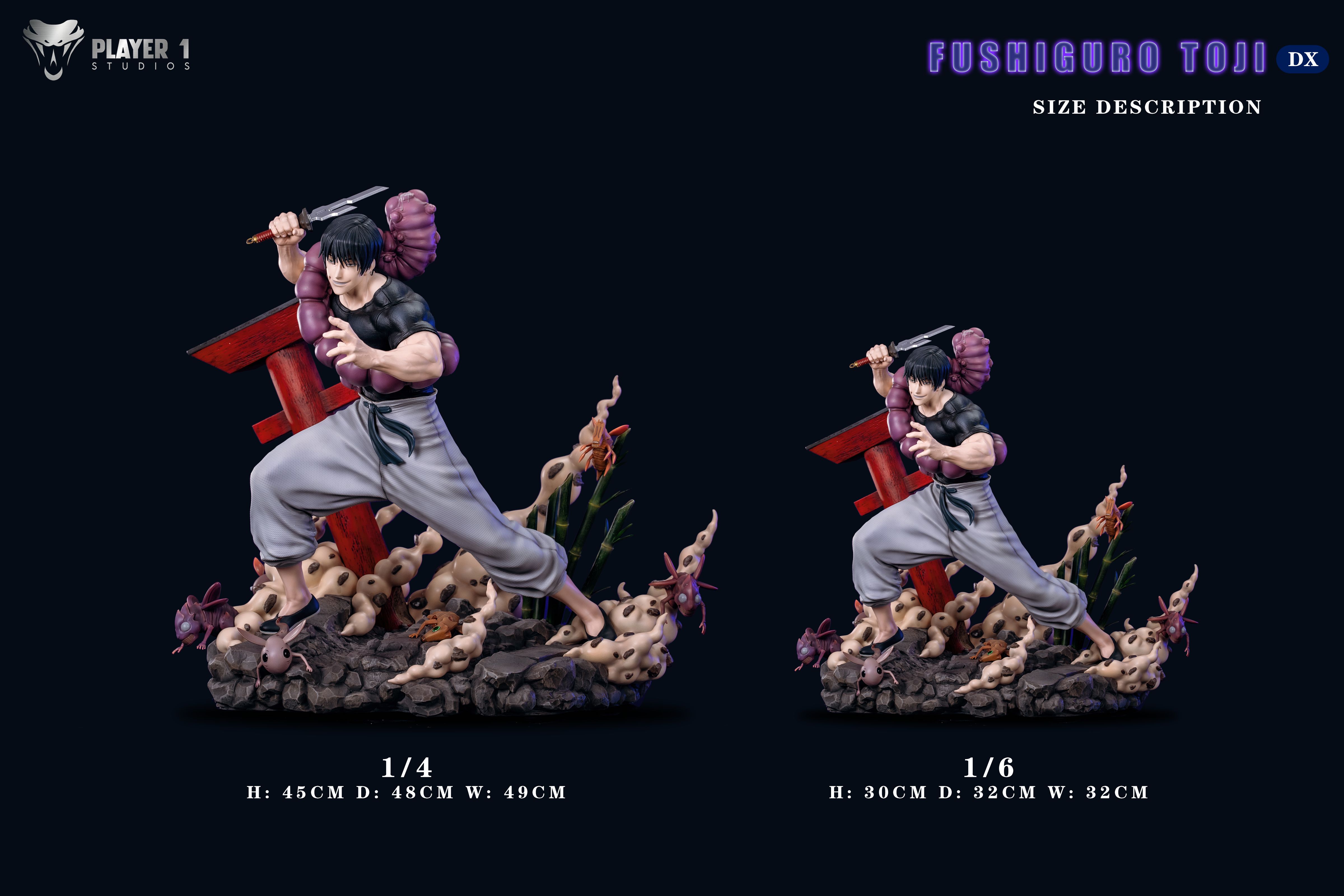 【Pre-sale】1/4 & 1/6 Scale Fushiguro Toji-Player 1 Studio