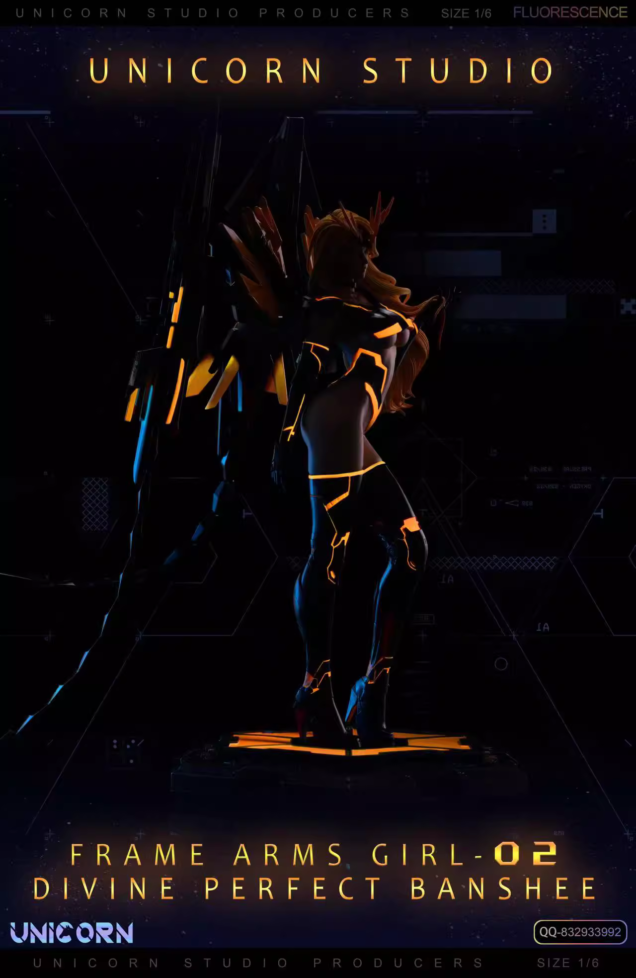 【Sold out】1/6 Scale Frame Arms Girl-Other series-Unicorn Studio