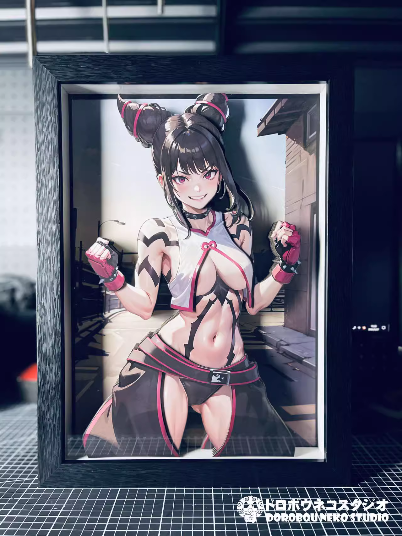 【In stock】DSMG-070 Decorative Painting of Han Juri-Street Fighter(SF)-Dorobou Neko Studio