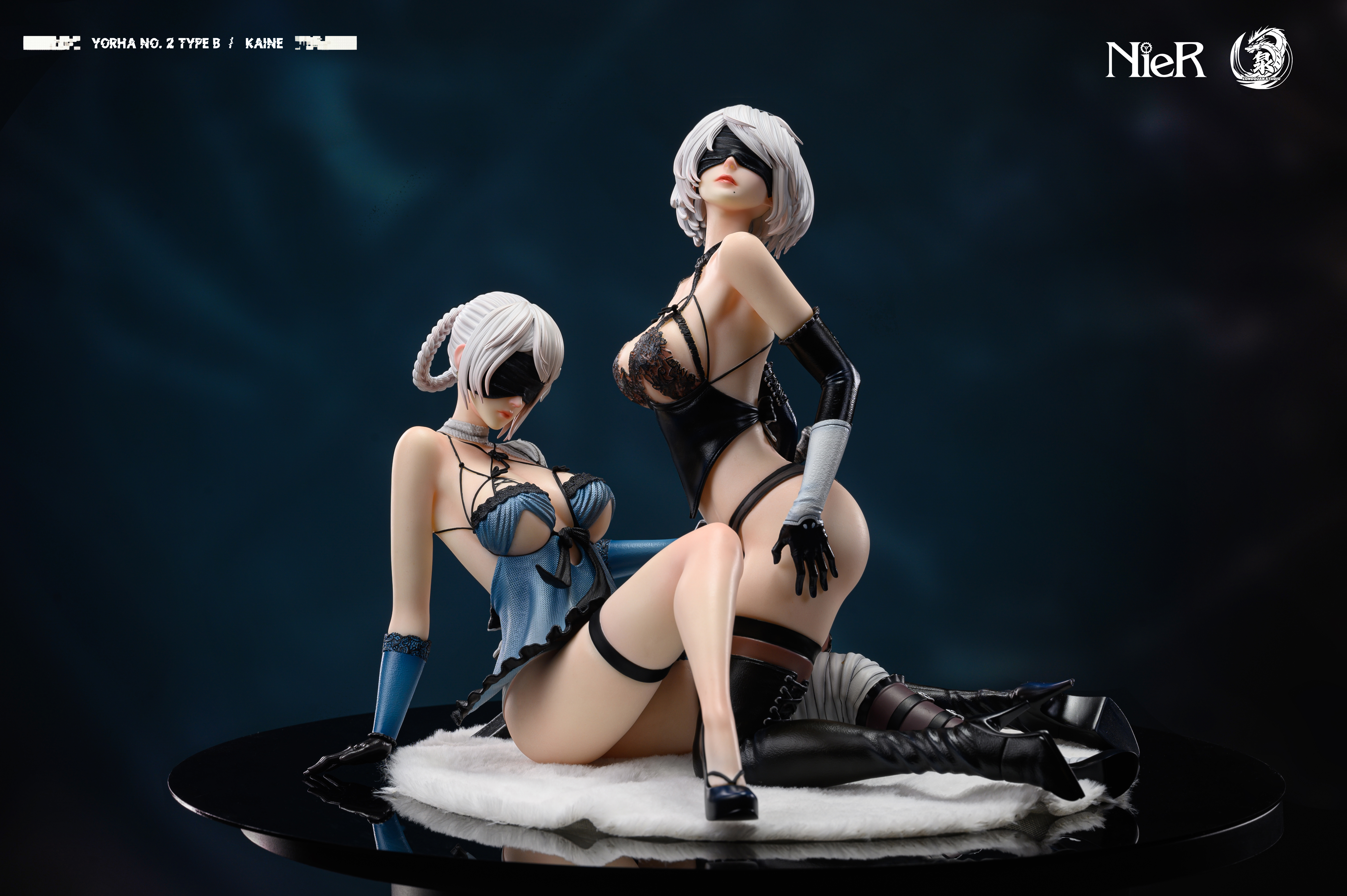 【Pre-sale】1/4 Scale 2B & Kaine-NieR:Automata-LongQuan studio