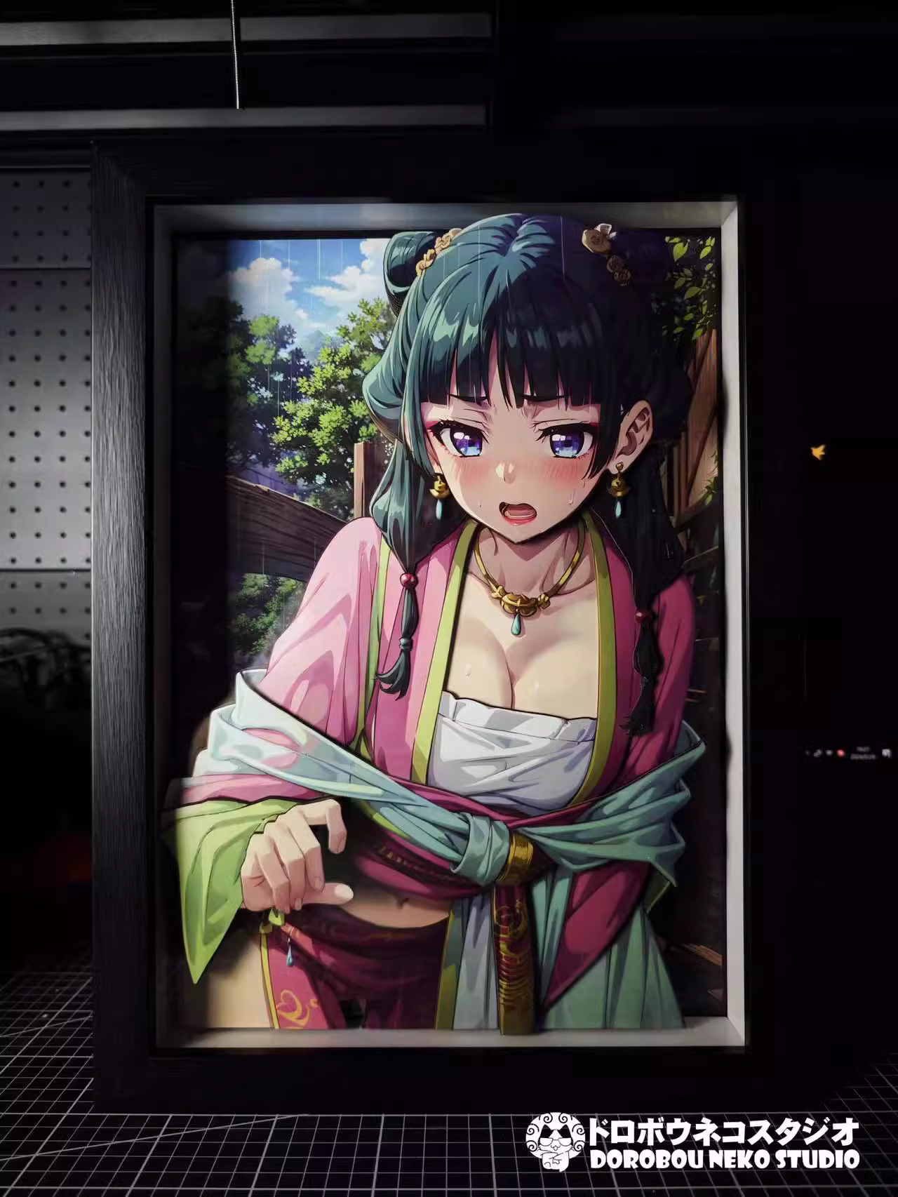 【In stock】DSMG-072 Decorative Painting of Cat Gril-Other Series-Dorobou Neko Studio