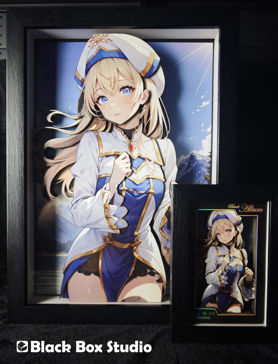 【In stock】Decorative Painting of Female Priestess-Goblin Slayer-Black Box Studio