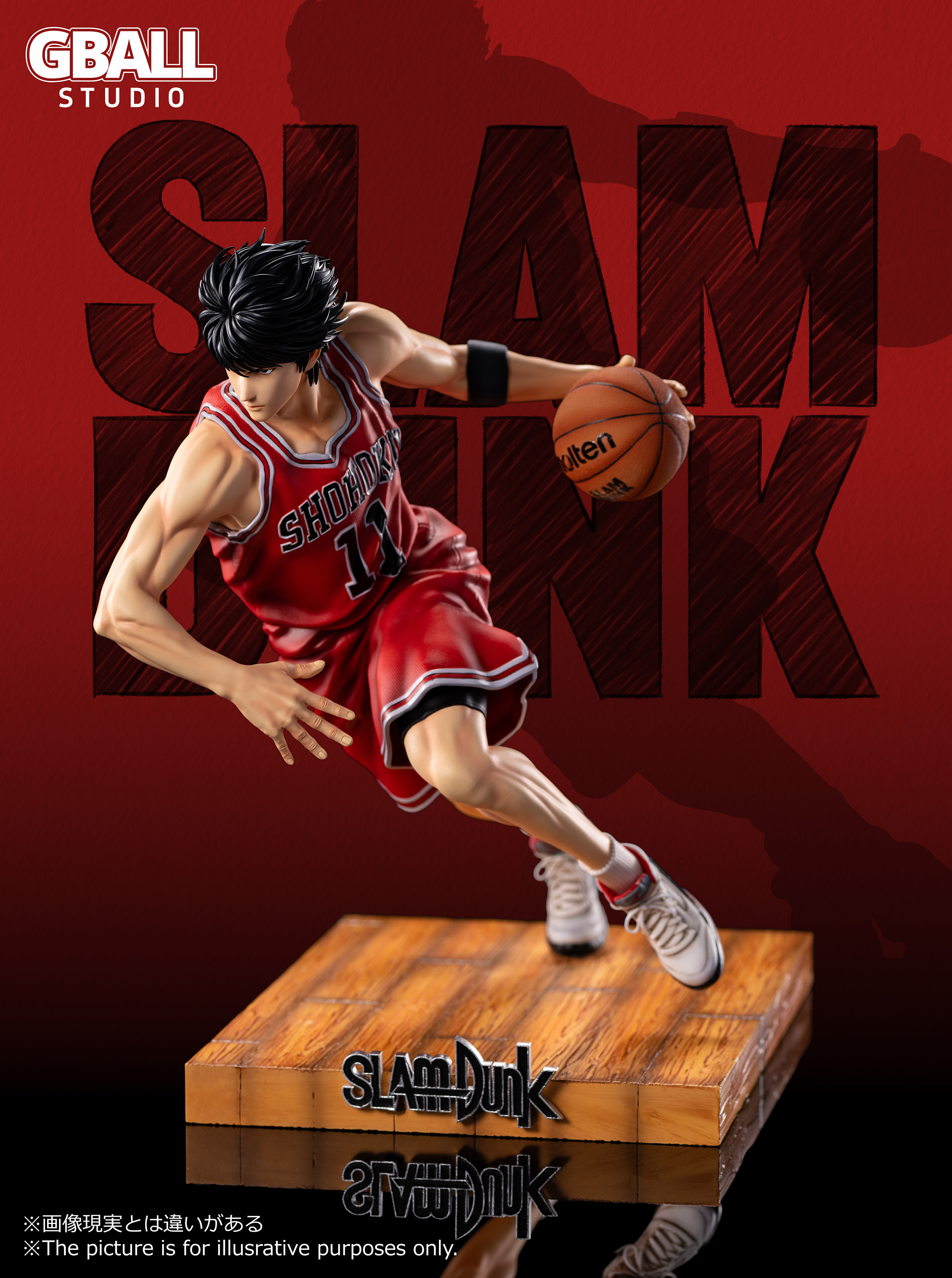 【Pre-sale】1/4 & 1/6 Scale Sakuragi Hanamichi & Rukawa Kaede-Slam Dunk-GBALL Studio