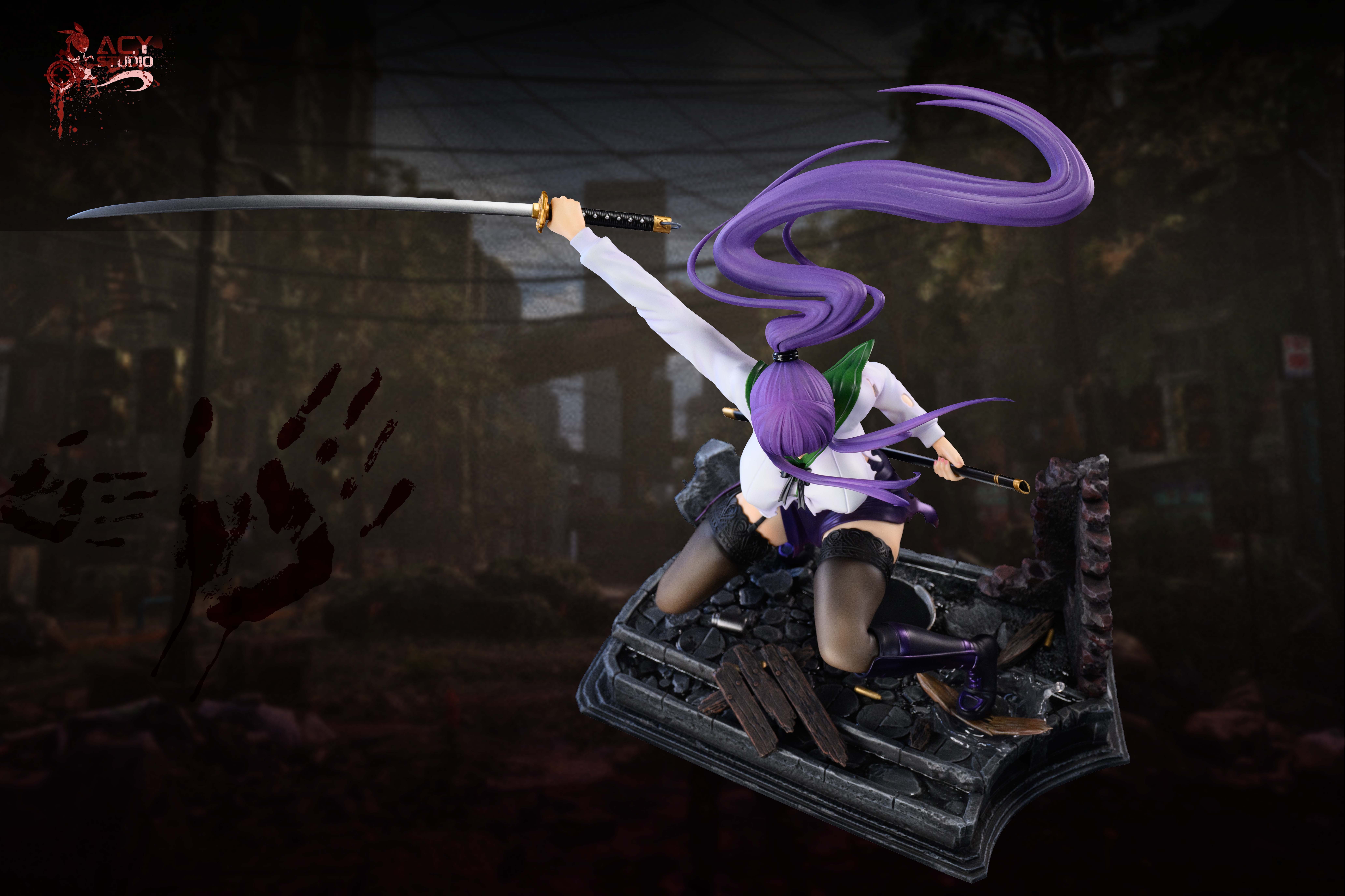 【Pre-sale】1/4 Scale Busujima Saeko-HIGHSCHOOL OF THE DEAD-Acy Studio