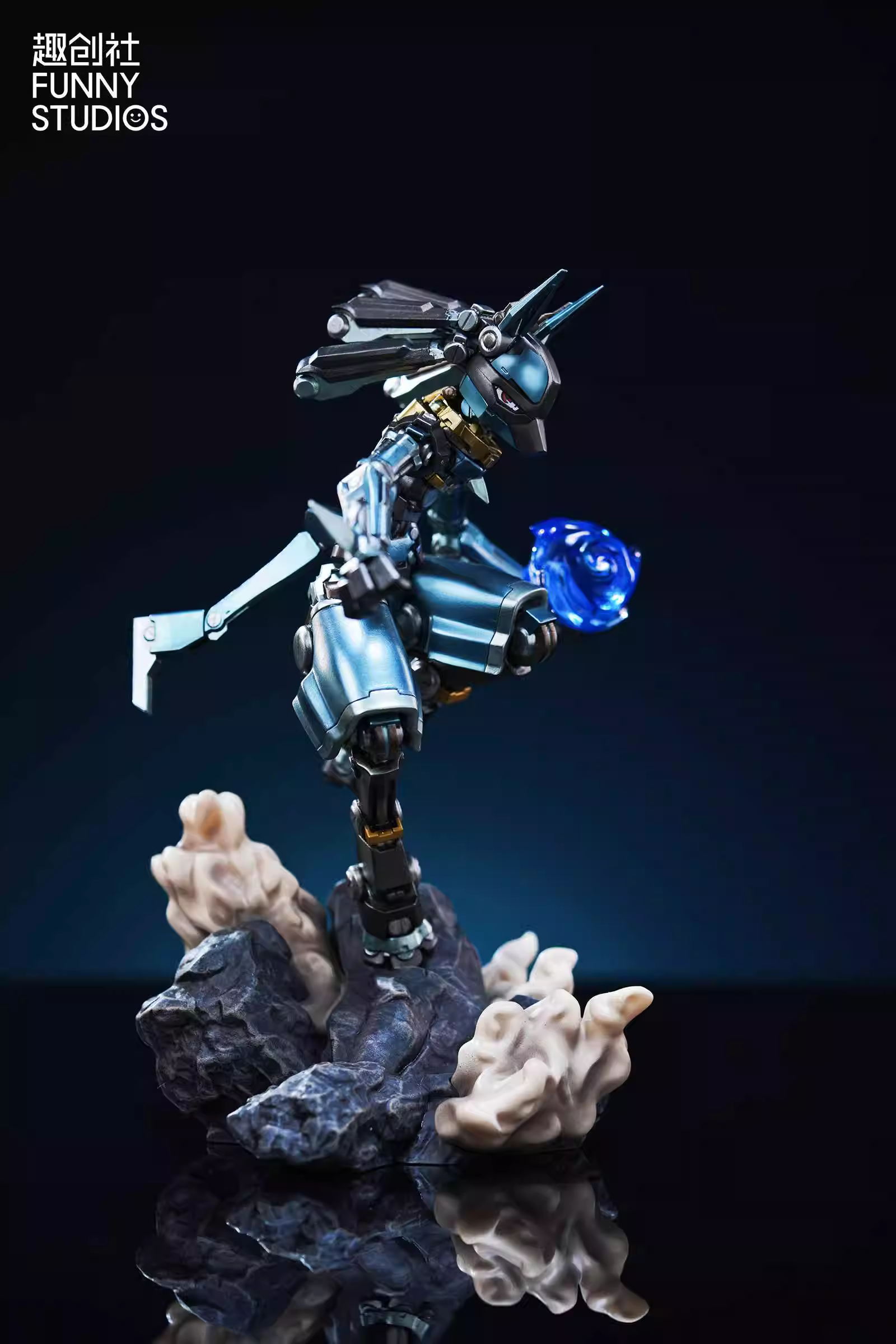 【Pre-sale】1/8 Scale Mechanical Lucario-Pokemon-Funny Studios