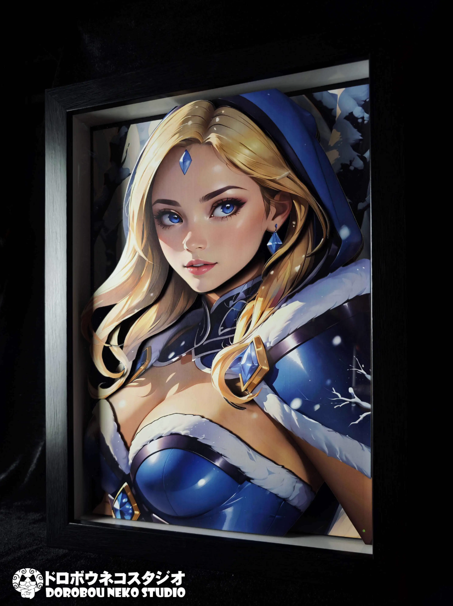 【In stock】DSUB-002 Decorative Painting of Crystal Maiden-DOTA2-Dorobou Neko Studio