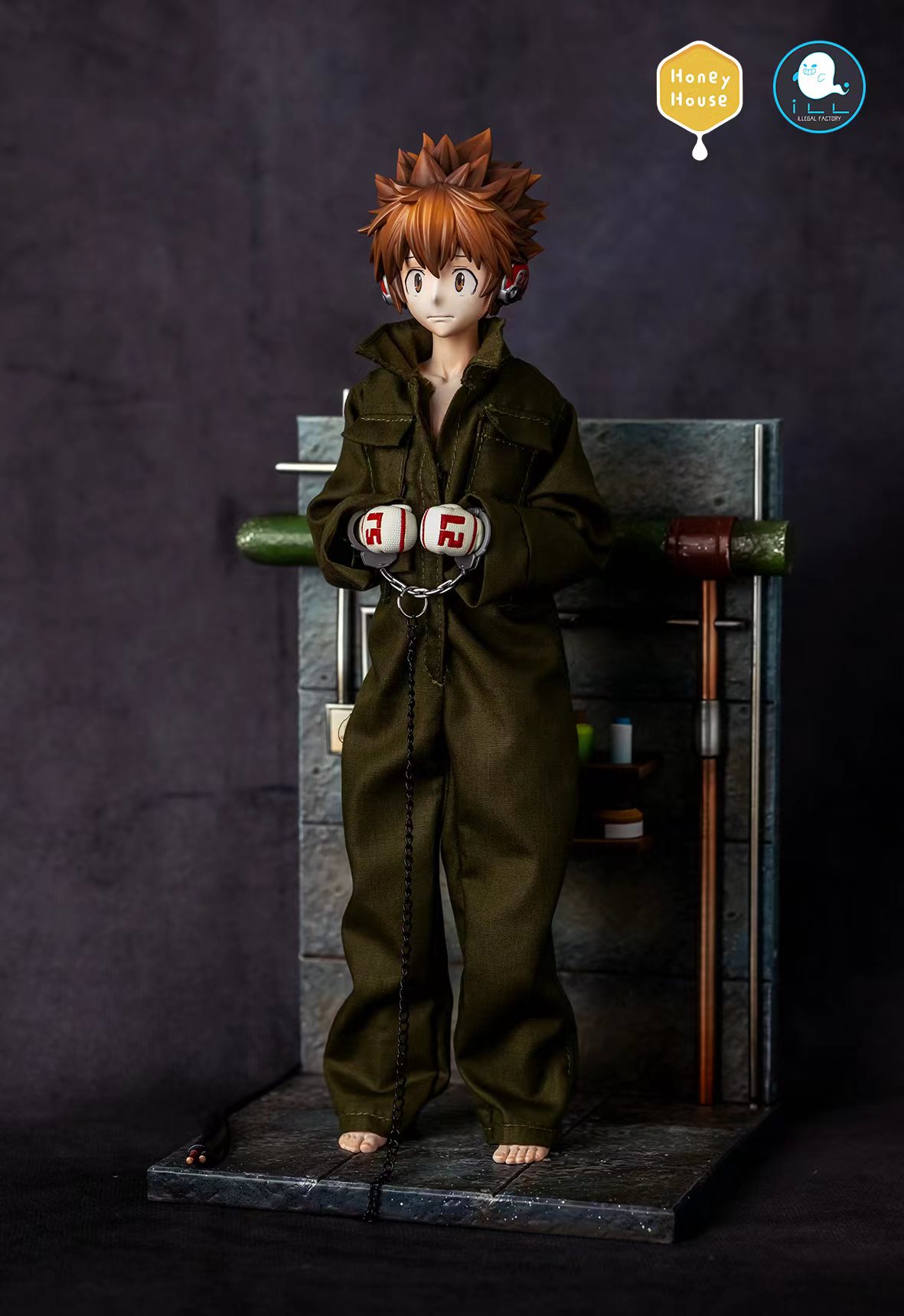 【Sold out】Work Cloth Rabbit Sawada Tsunayoshi-HITMAN REBORN!-Honey House Studio & Illegal Factory Studio