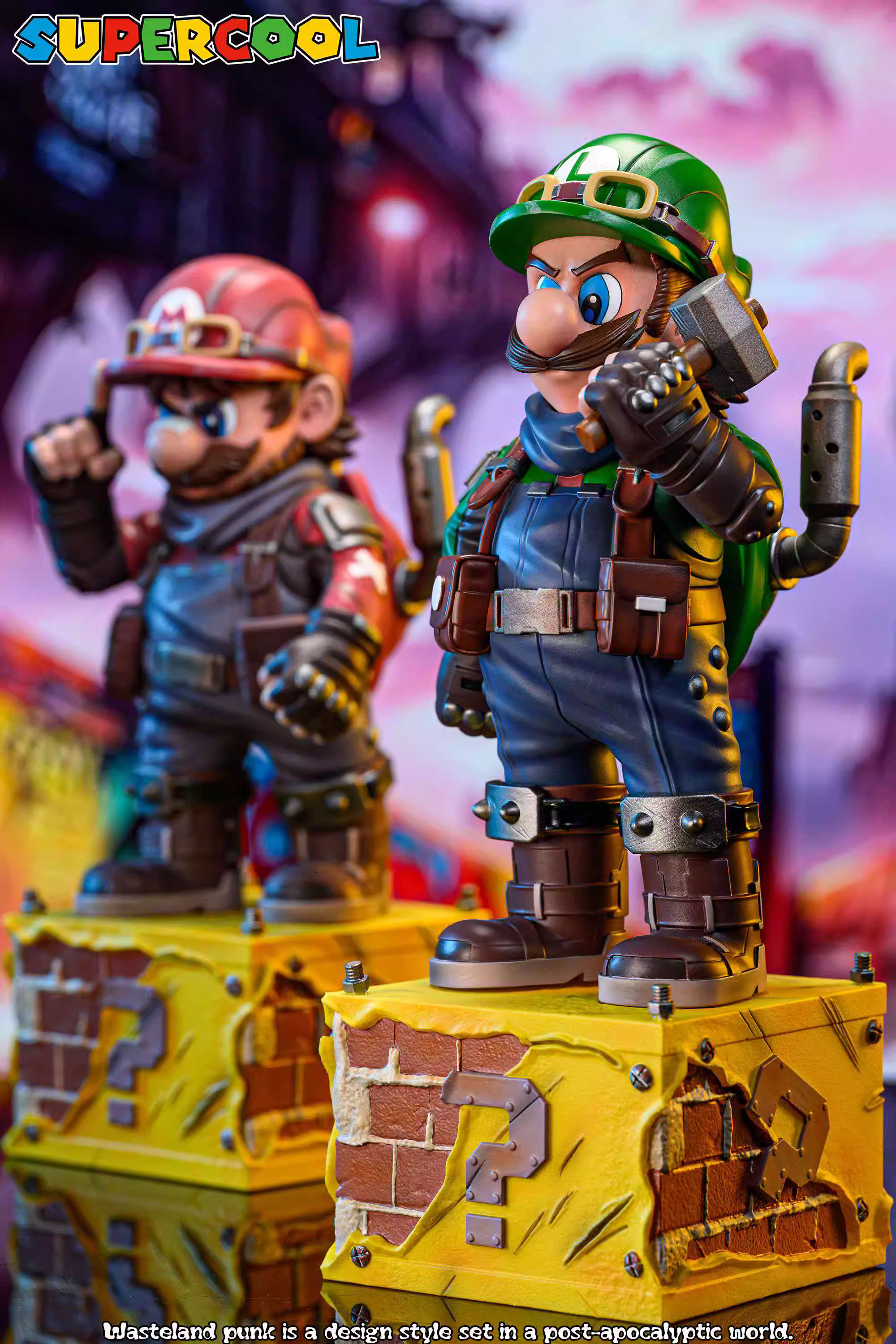 【Pre-sale】Plumbing Maintenance Worker Mario-Super Mario Bros.-SUPERCOOL Studio
