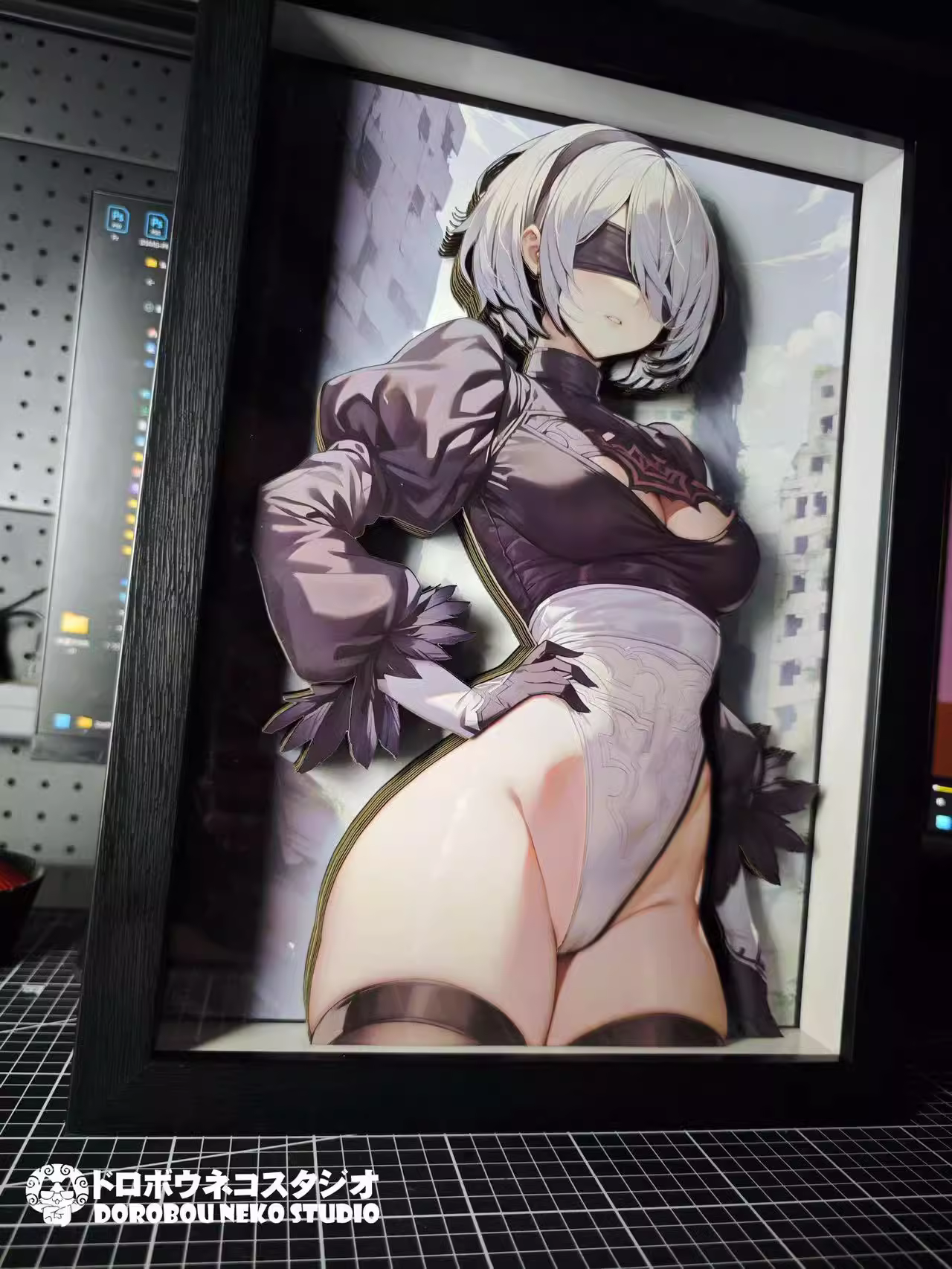 【In stock】DSMG-080Decorative Painting of 2B-NieR:Automata-Dorobou Neko Studio