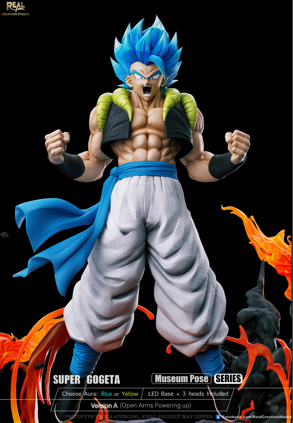 【Pre-sale】1/4 & 1/6 Scale Gogeta-Real Creation Studio