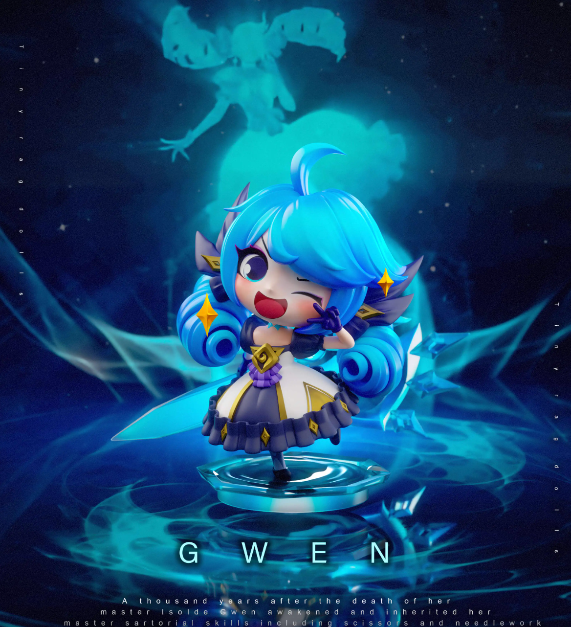 【Pre-sale】Q Version Gwen-League of legends-BJD Studio