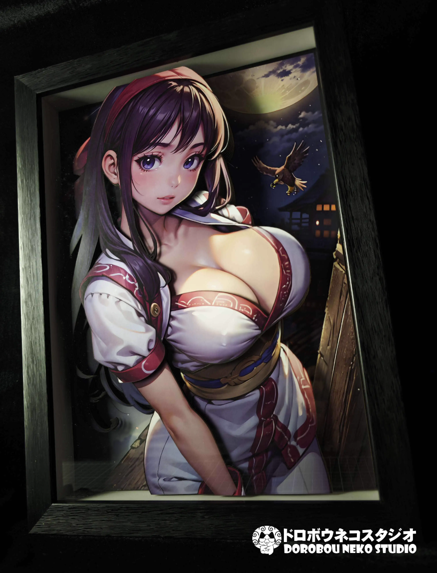 【In stock】DSMG-089 Decorative Painting of Nako Ruru-Samurai Shodown / Samurai Spirits-Dorobou Neko Studio