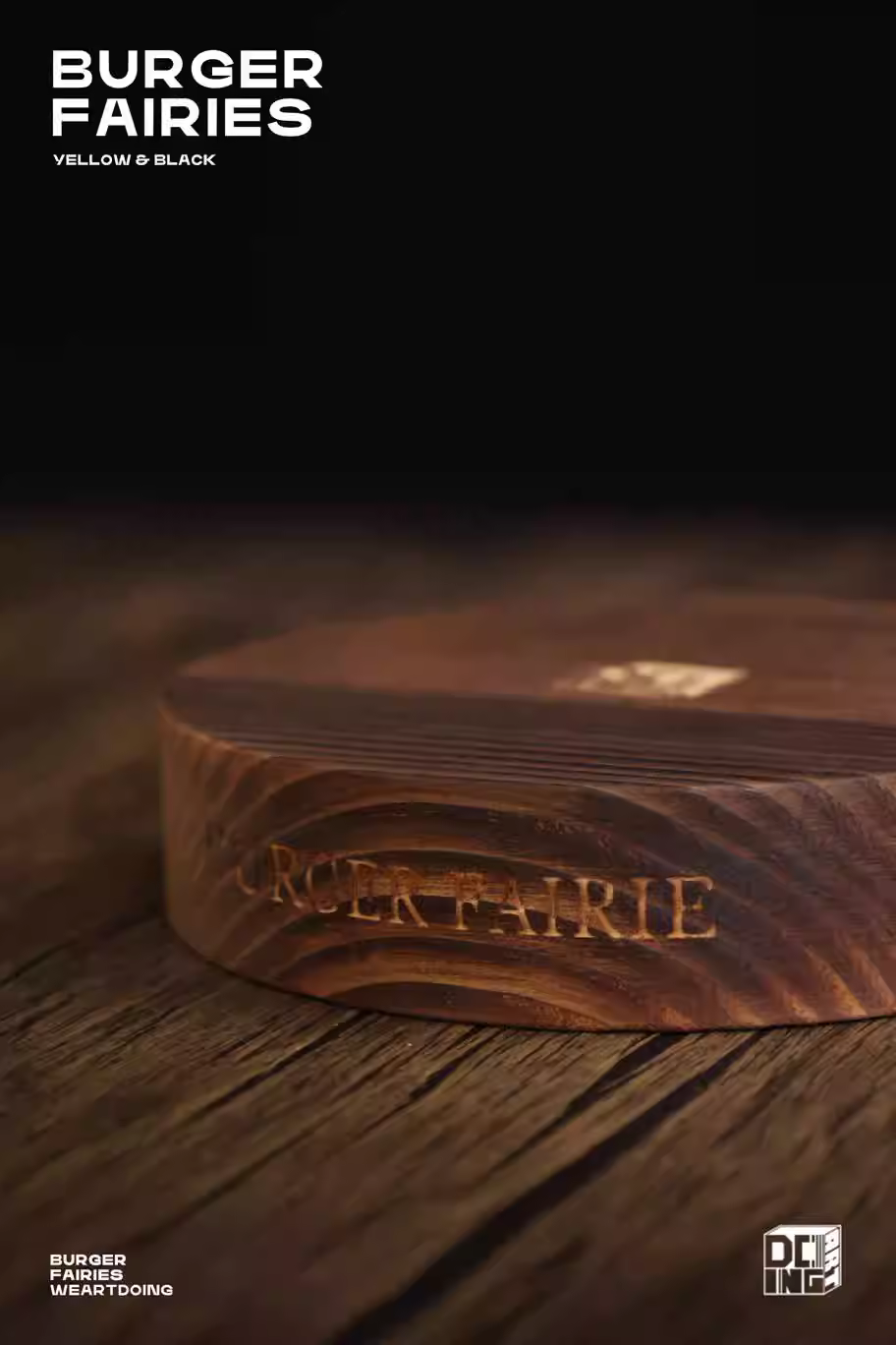 【Sold out】The Sleeping Beauty-Burger Fairies-Original Design-WeArtDoing