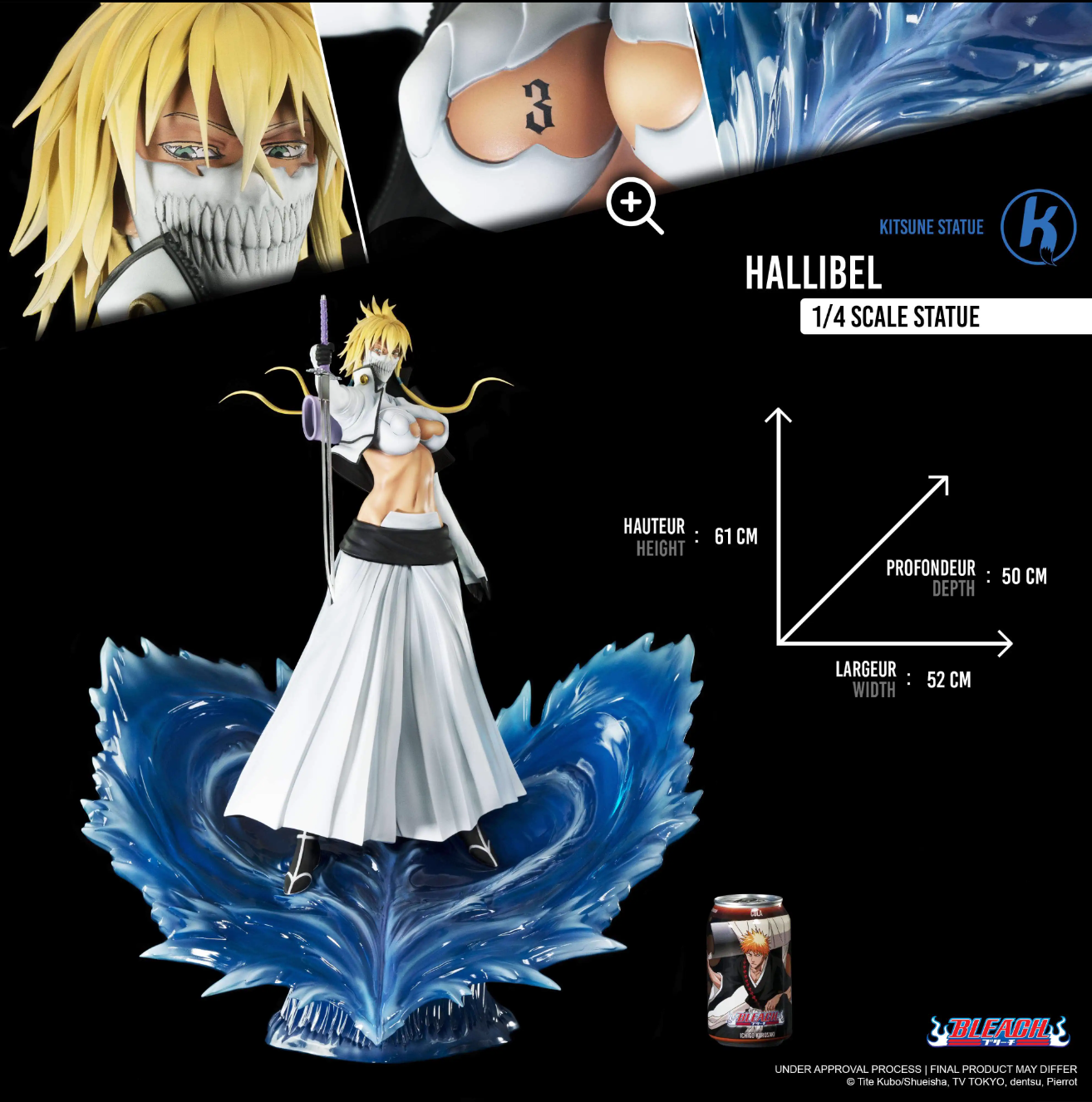 【Pre-sale】1/4 Scale Tear Halibel-Kitsune Statue Studio