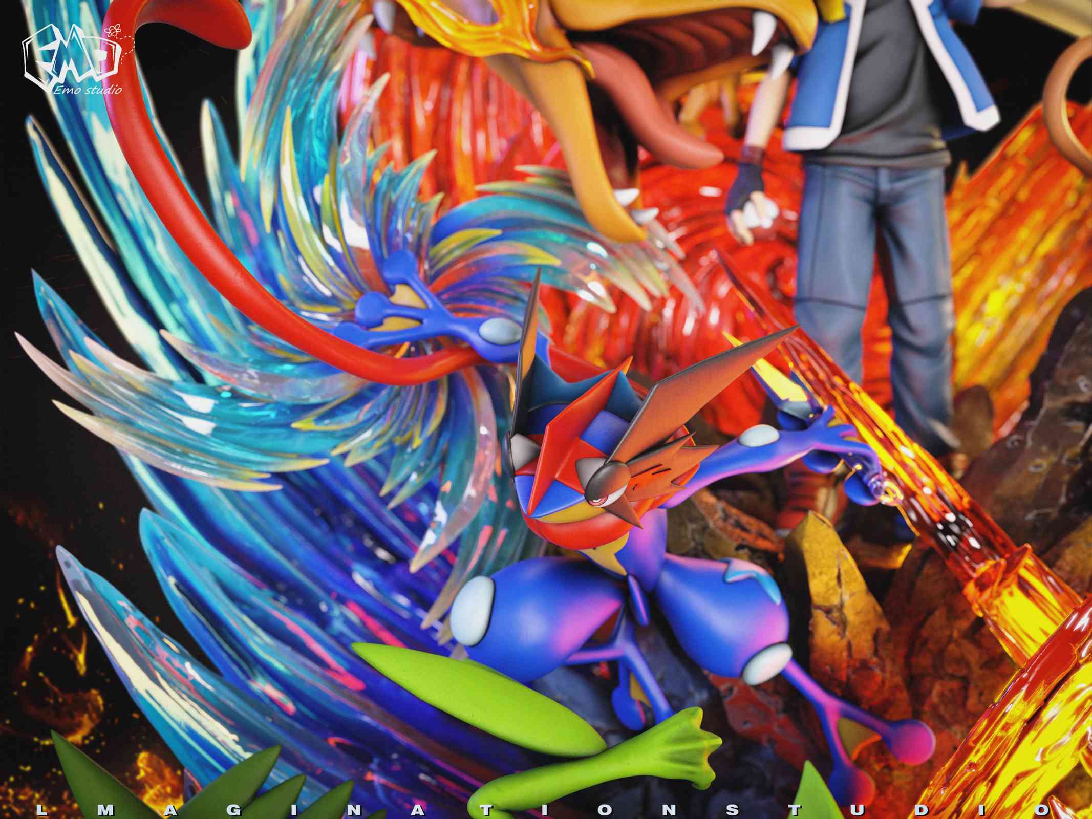 【Pre-sale】Graduation Statue Series 001 Ash Ketchum with LED-Pokemon-EMO Studio