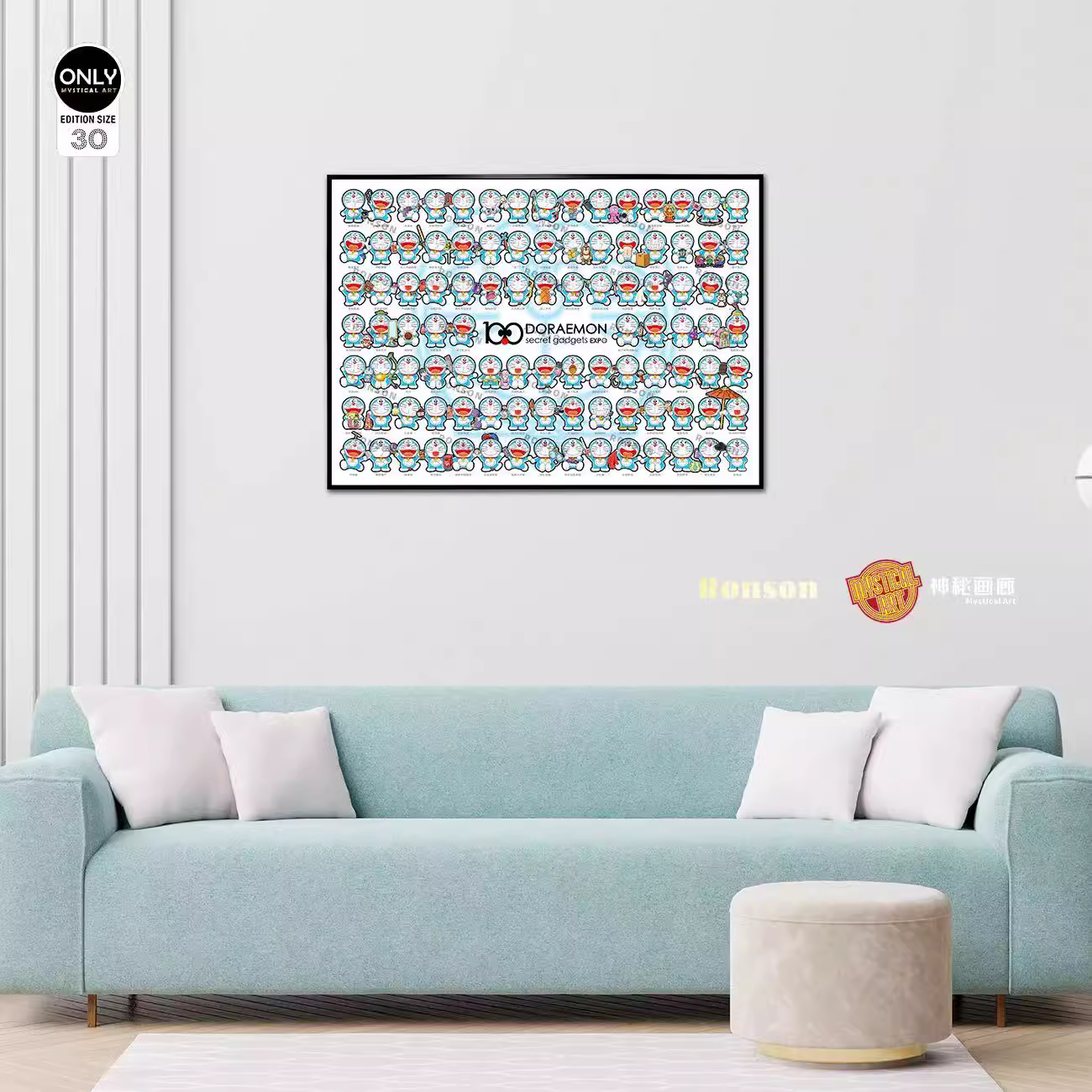 【Pre-sale】Decorative Painting of oo7 Doraemon-Mystical Art Studio