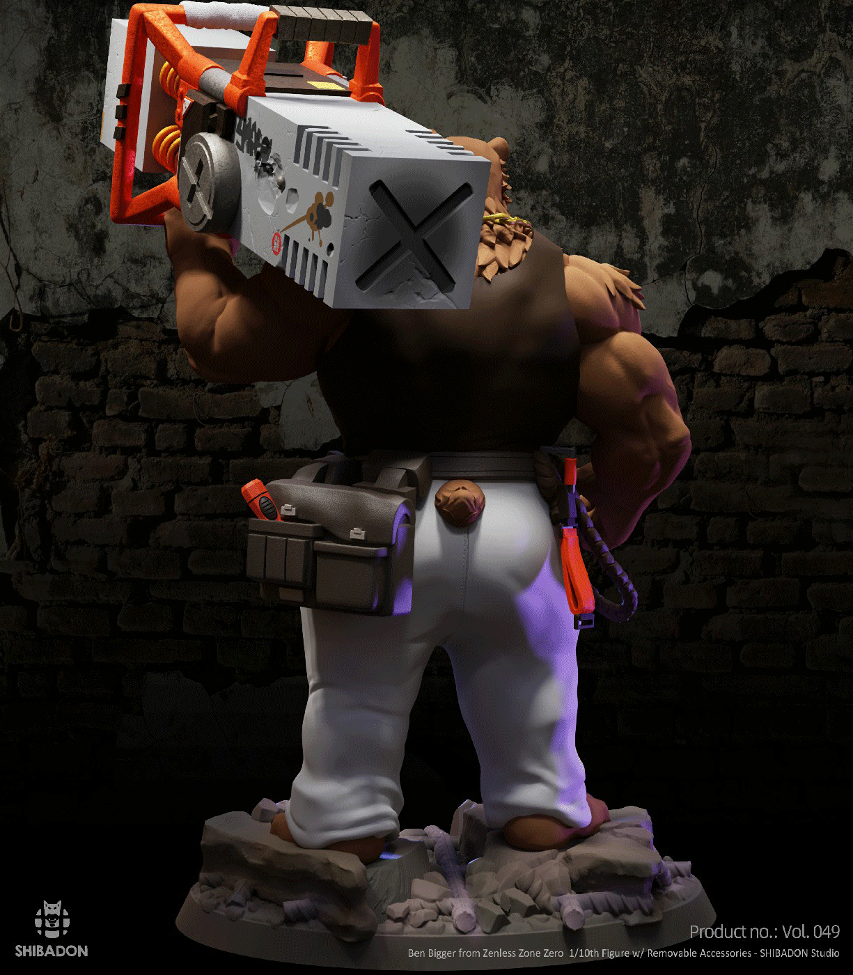 【Sold out】1/10 Scale Ben Bigger-Zenless Zone Zero-Shibadon Studio