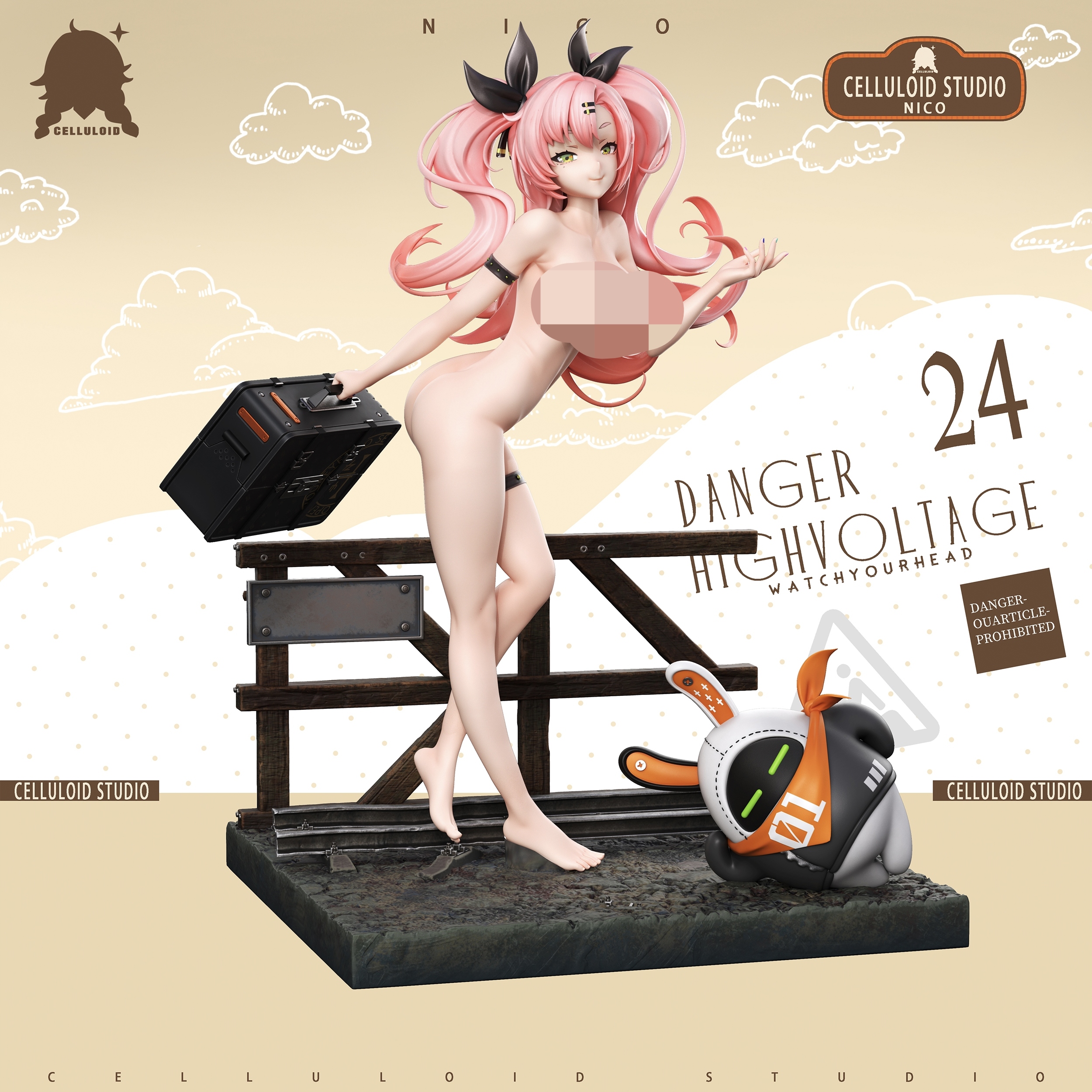 【Pre-sale】1/6 Scale Nicole Demara With LED-Zenless Zone Zero-Celluloid Studio