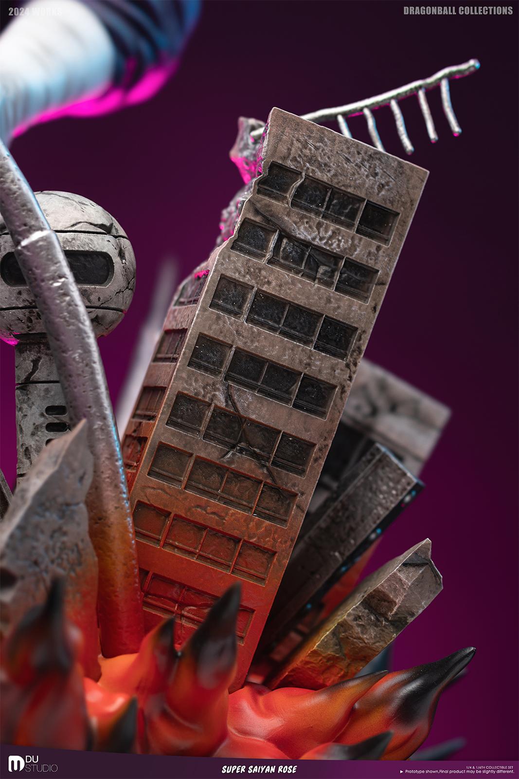 【Pre-sale】1/6 & 1/4 Scale Super Saiyan Rosé with LED-Du-Studio