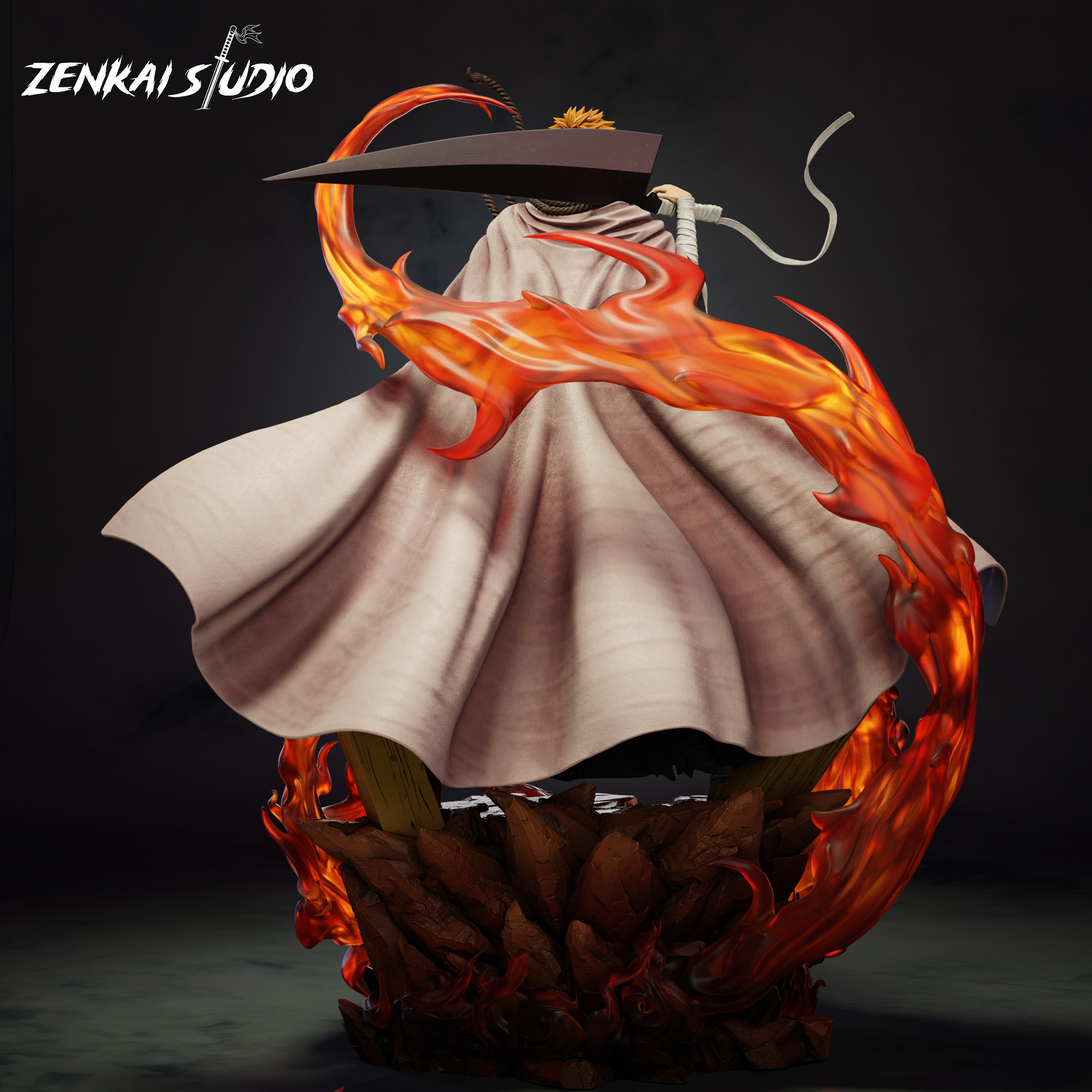 【Sold out】1/6 Scale Ichigo & Rukia-Zenkai Studio