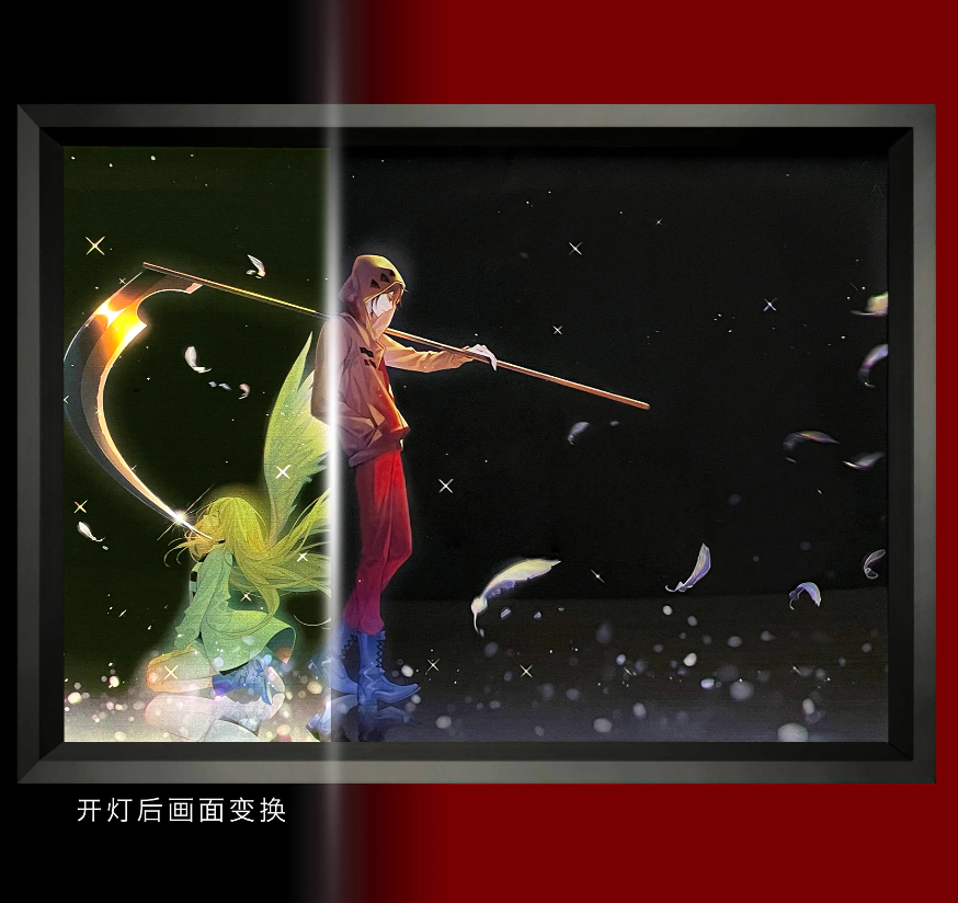 【In stock】Decorative Painting of Rachel & Zack-Angels of Death-MOMO Studio