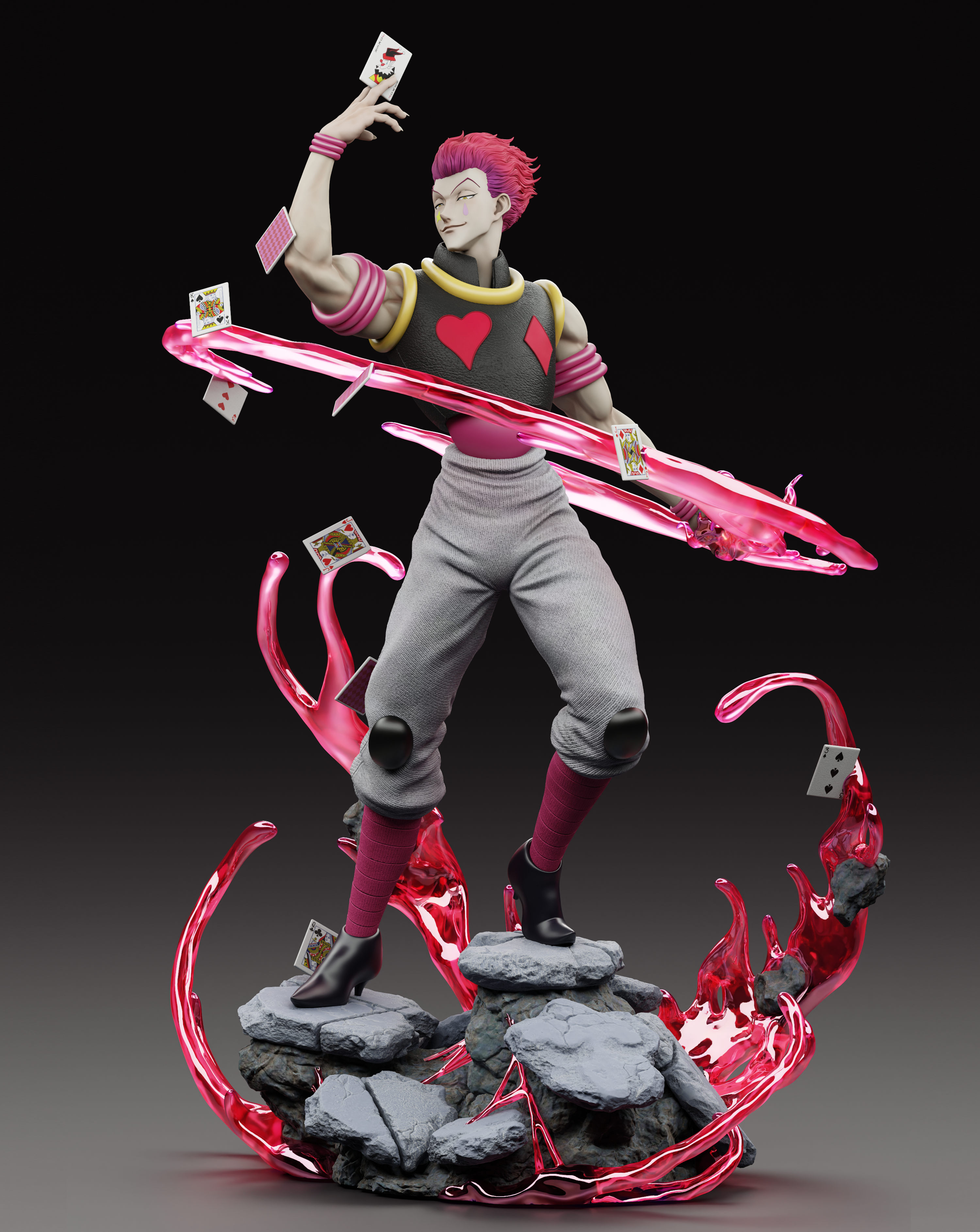 【Pre-sale】1/6 & 1/4 Scale Hisoka-HUNTER×HUNTER-Player 1 Studio