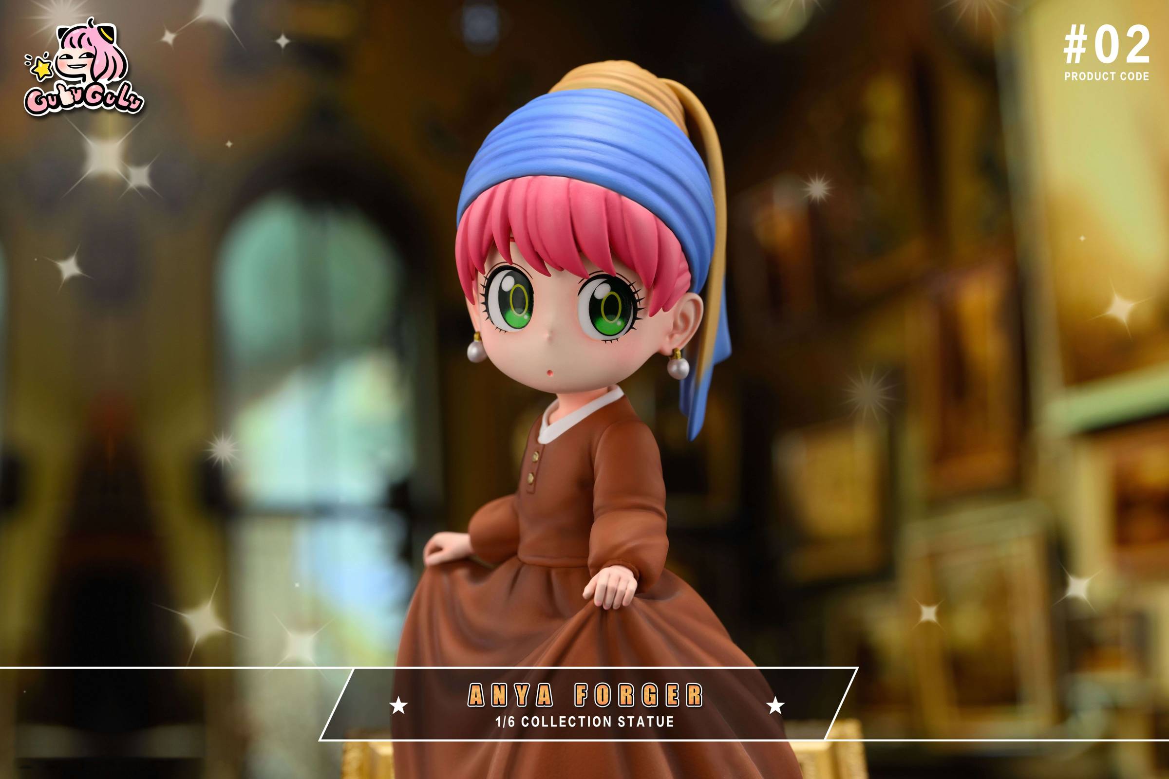 【Pre-sale】Girl With A Pearl Earring Cosplay Anya Forger-GULUGULU Studio