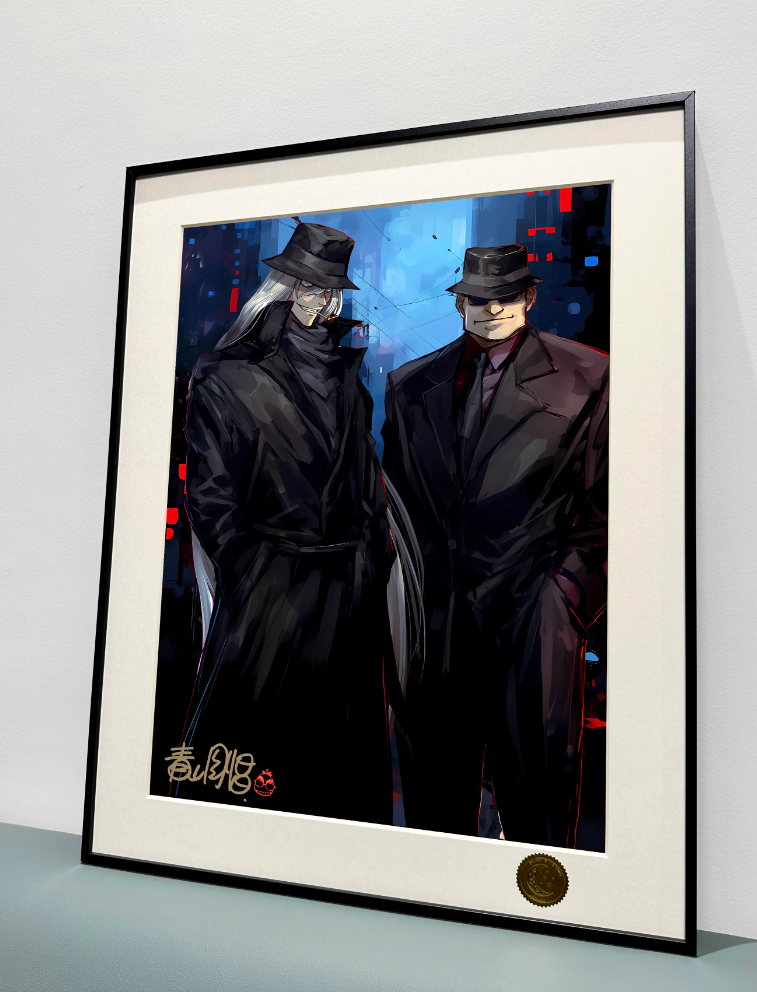 【Pre-sale】Decorative Painting of Black Organization-Detective Conan-XingKong Studio