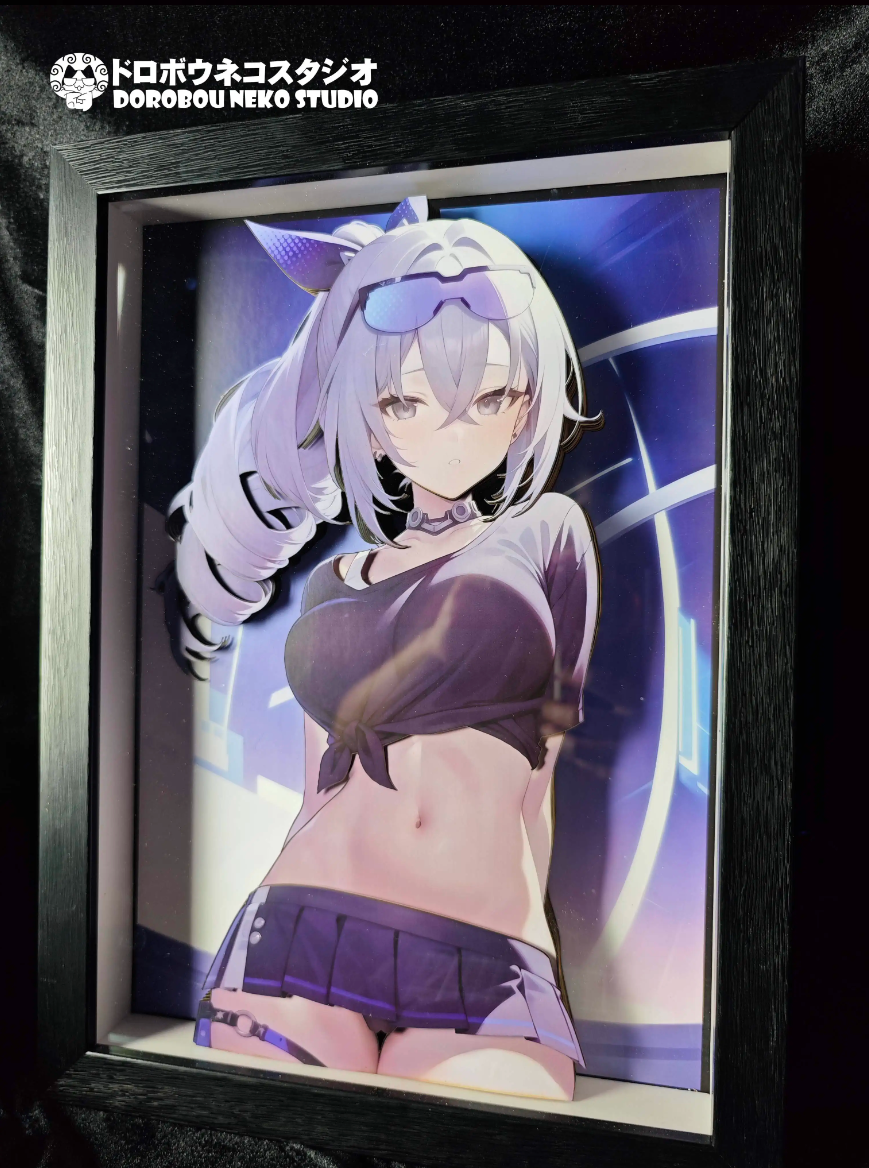 【In stock】DSRL-025 Decorative Painting of Silver Wolf-Honkai: Star Rail-Dorobou Neko Studio