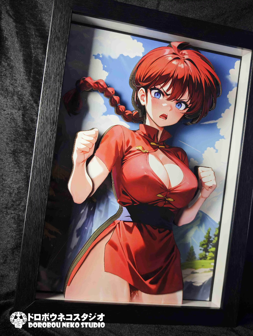【In stock】DSMG-101 Decorative Painting of Ranma-らんま1/2-Dorobou Neko Studio