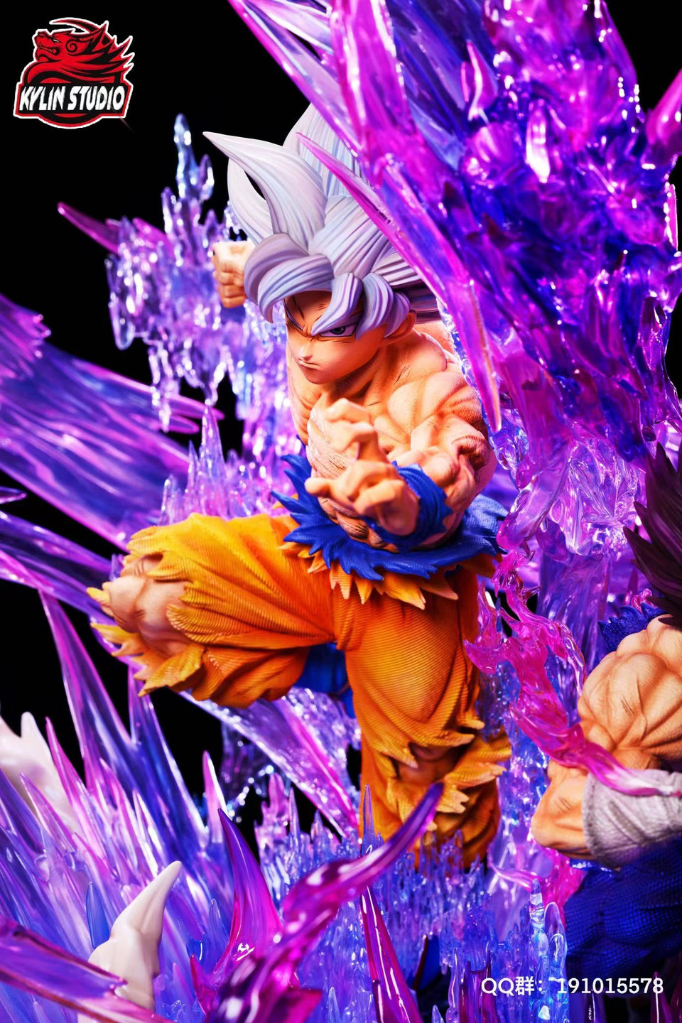 【Pre-sale】1/6 Scale UI Goku & Vegeta with LED-Kylin Studio