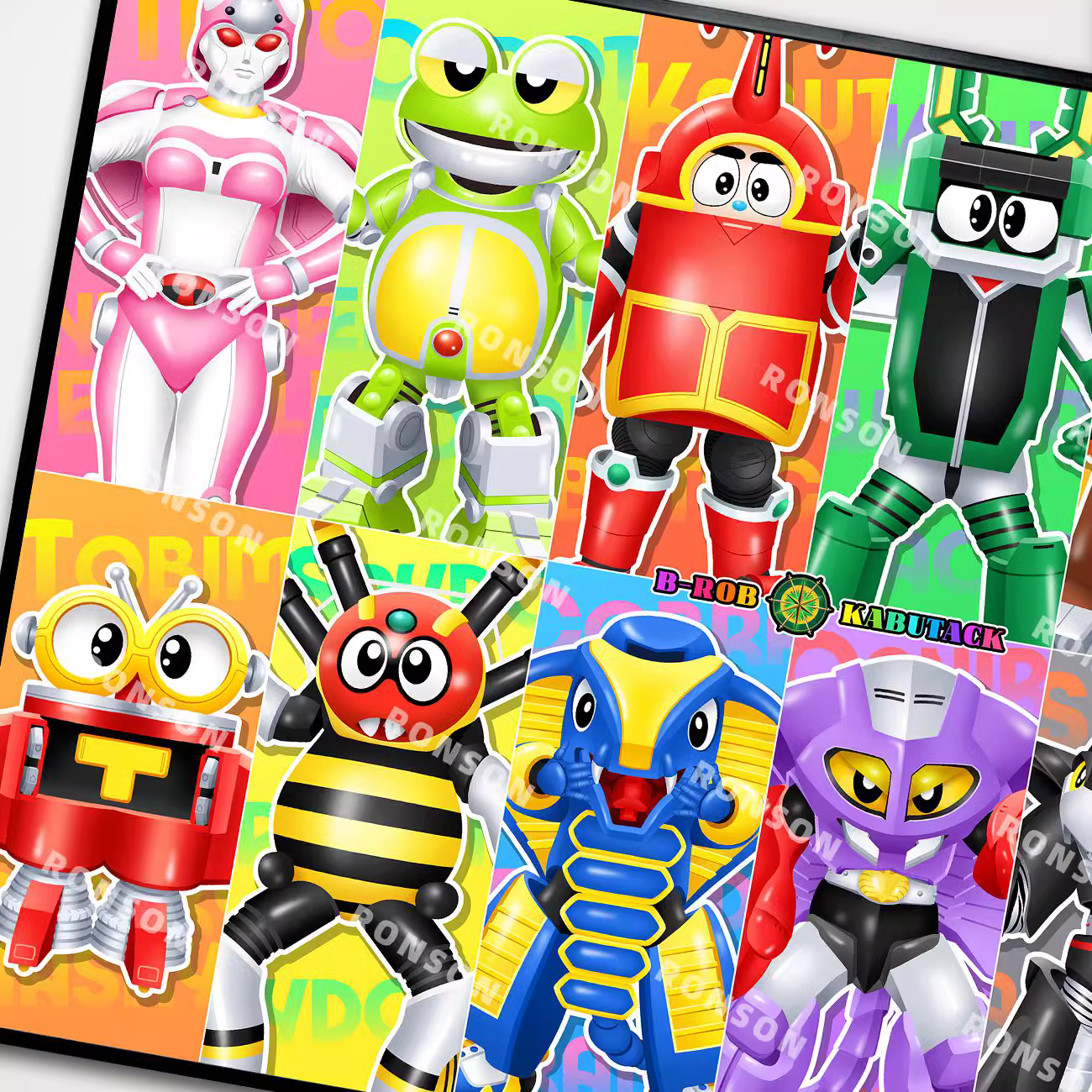 【Pre-sale】Decorative Painting of B-Robo Kabutack-Mystical Art Studio