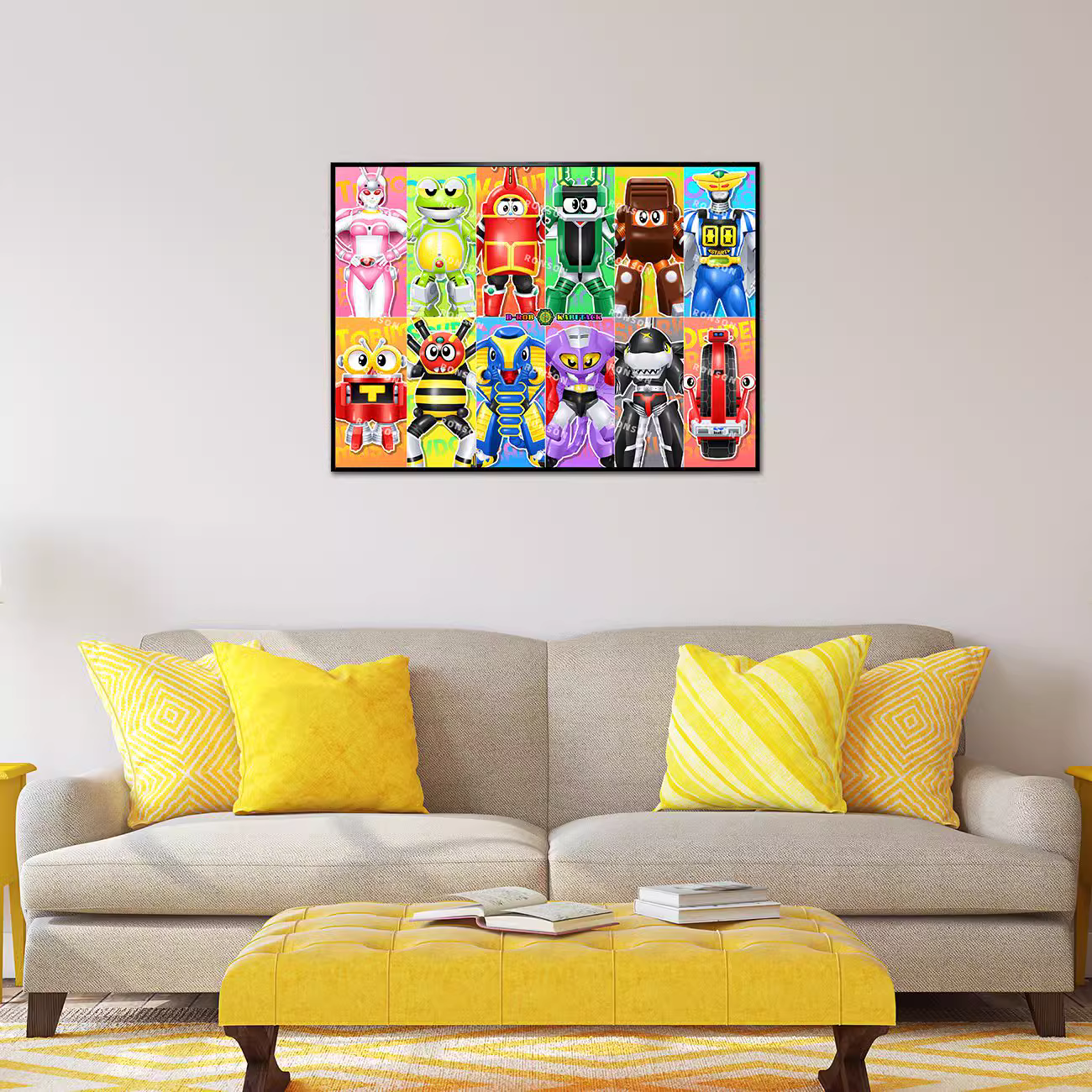 【Pre-sale】Decorative Painting of B-Robo Kabutack-Mystical Art Studio