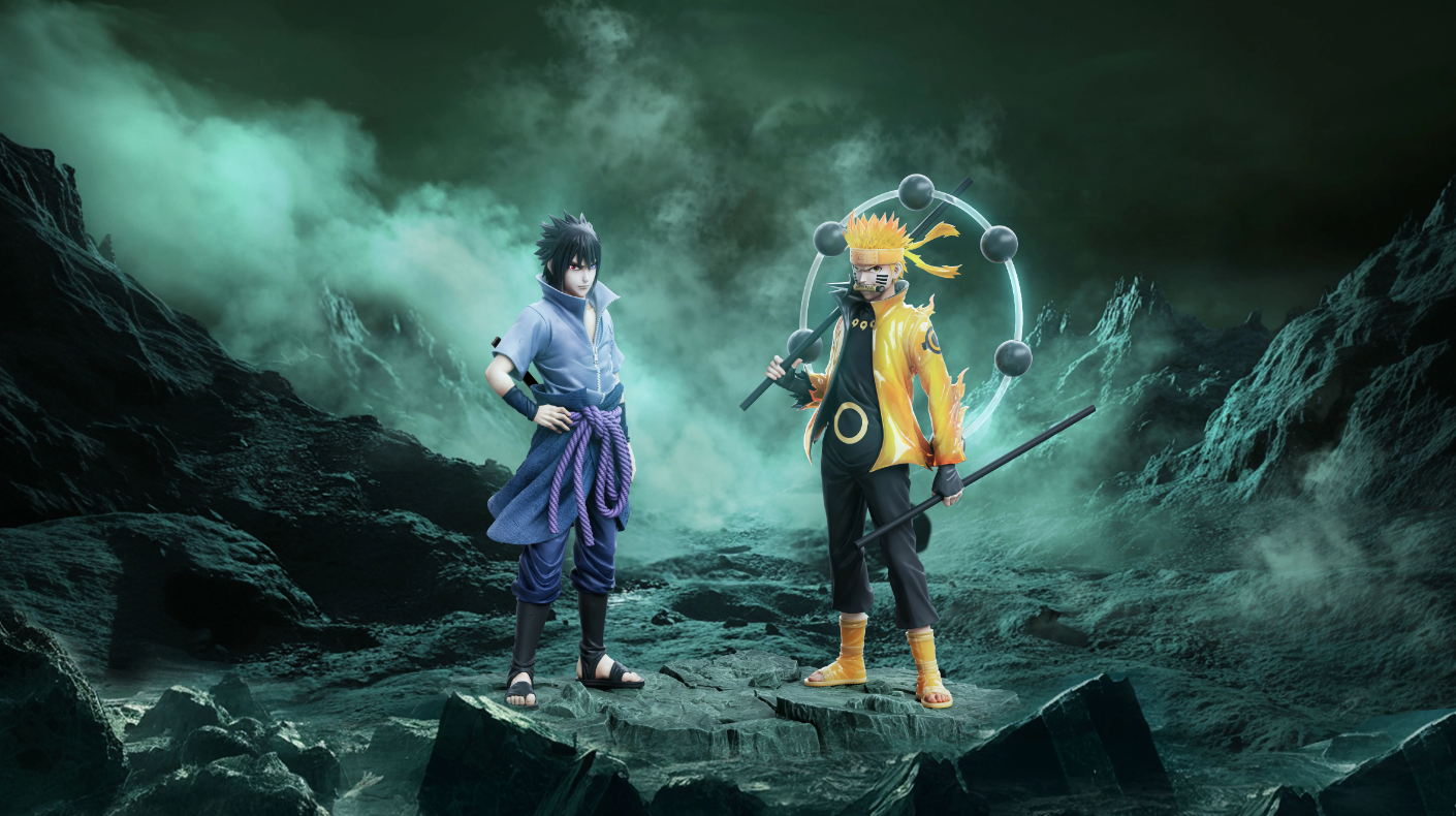 【Pre-sale】1/6 Scale Naruto & Sasuke-QiYuan Studio
