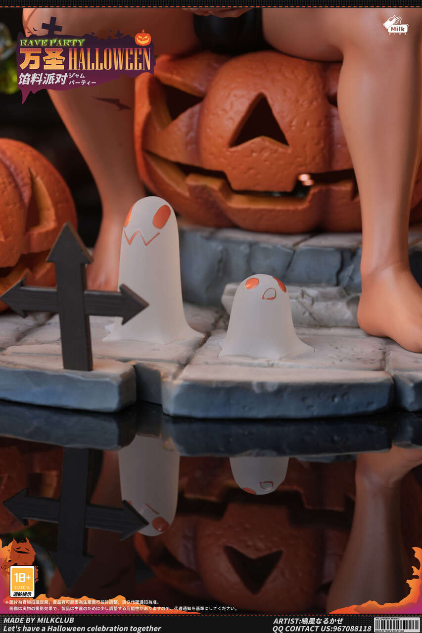 【Sold out】Halloween ‘QingJiao' with LED-Original Design-Milk Club Studio x YGNN Studio
